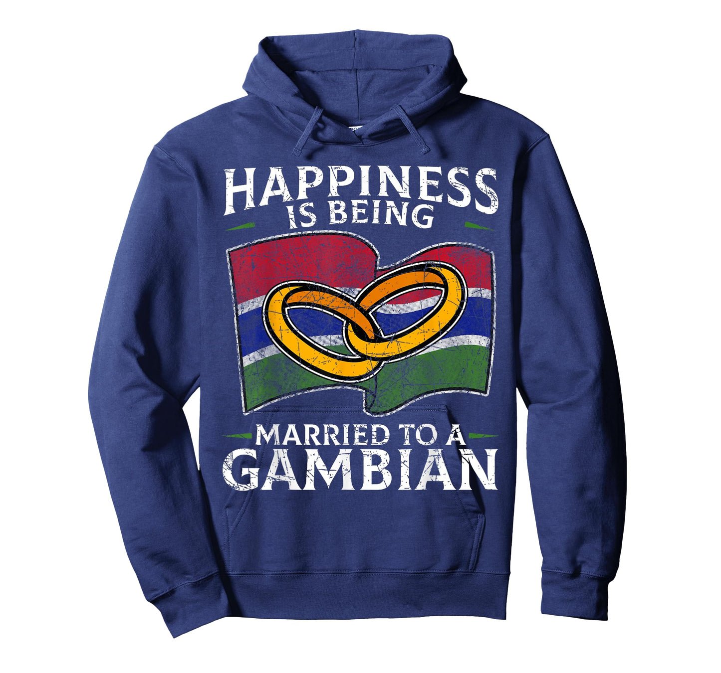 Gambian Marriage The Gambia Married Heritage Culture Flag T-Shirt