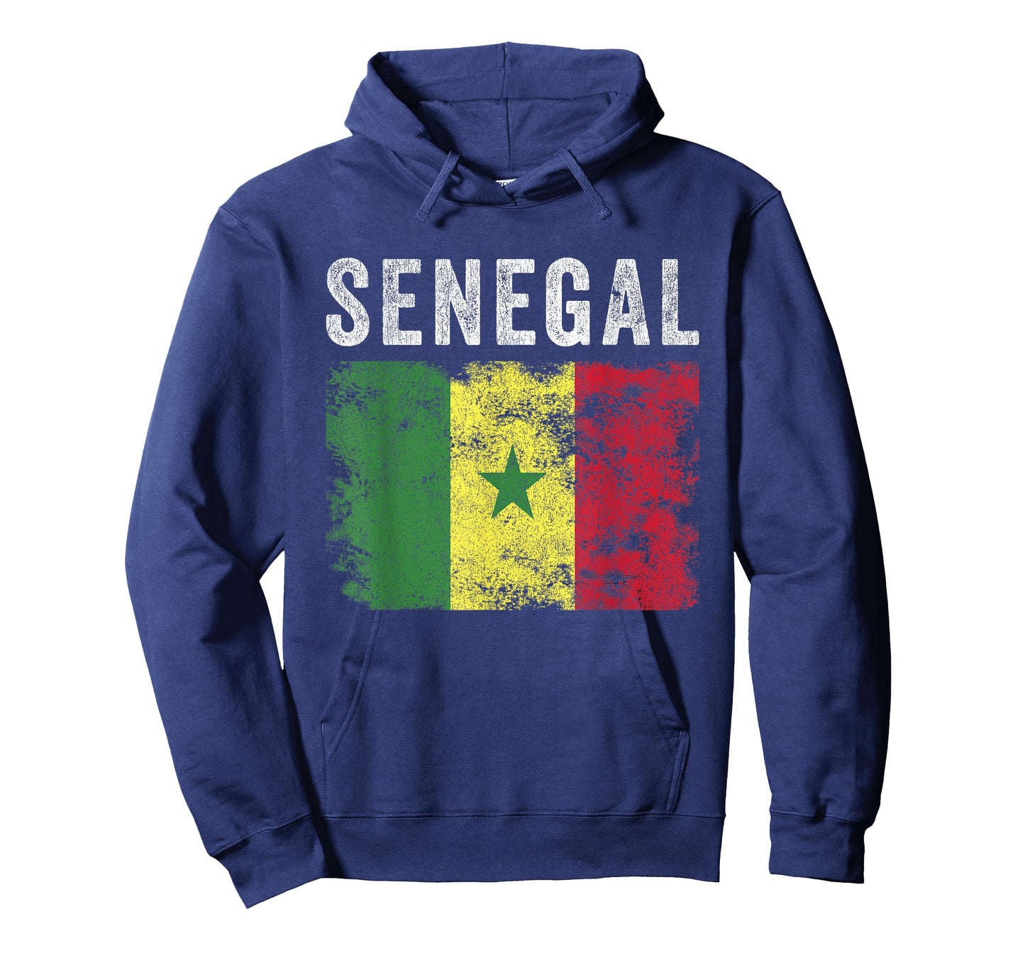 Senegal Flag Distressed - Men Women Kids - Senegalese Flag T-Shirt