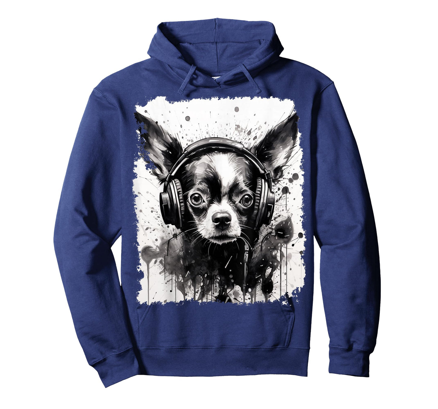 Pop Art Dog Chihuahua Music T-Shirt