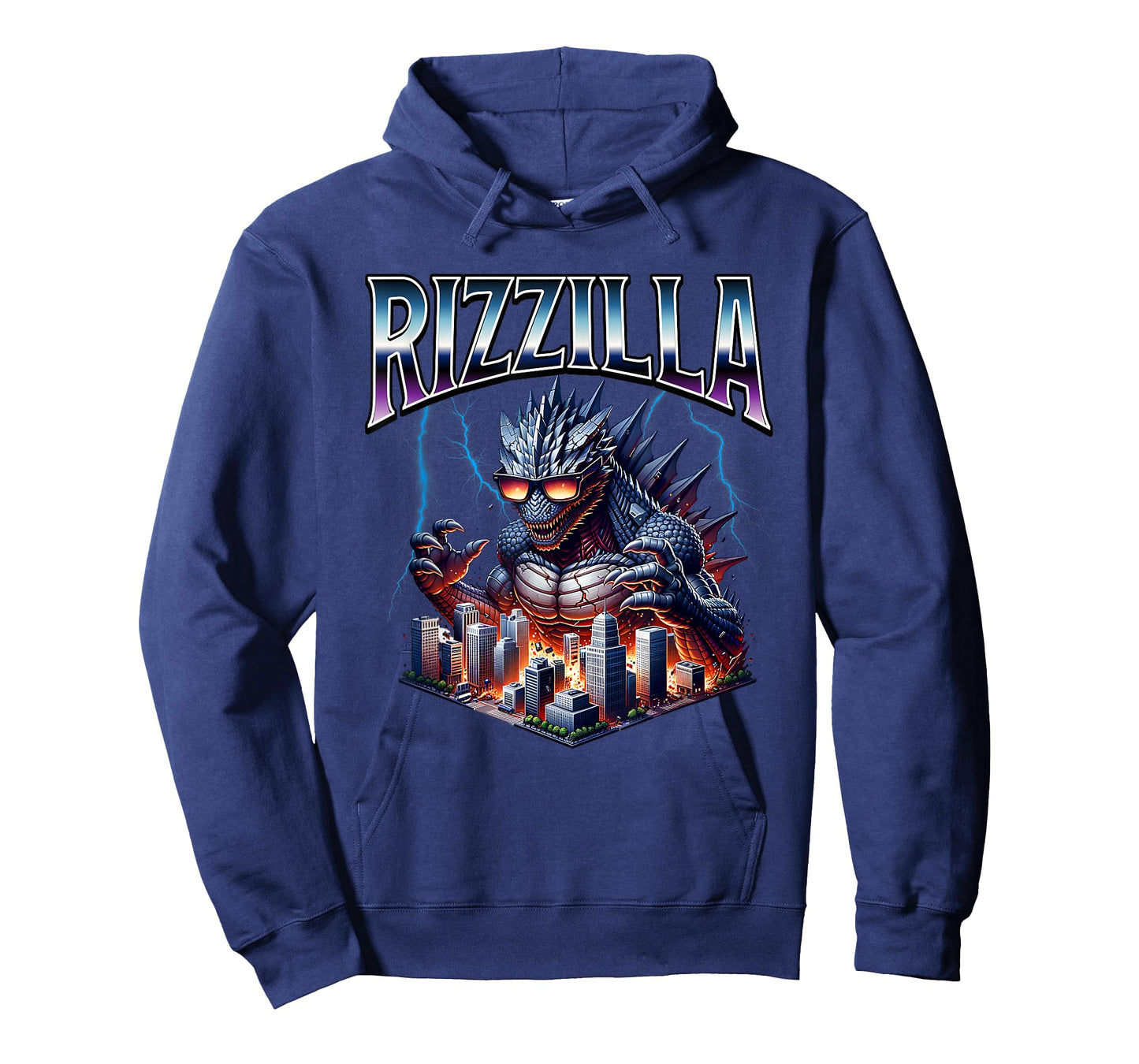 Rizzilla Rizz Meme Funny Kaiju Skibidi Rizzler Bruh Teen Boy T-Shirt
