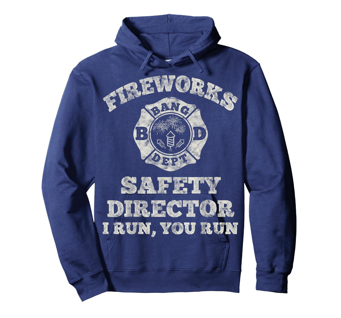 Funny Fireworks Safety Director Firefighter America Red Pyro T-Shirt
