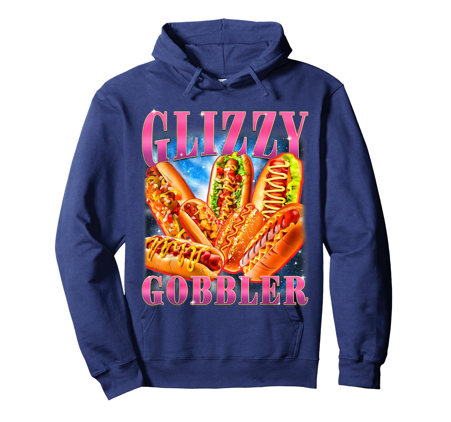 Glizzy Gobbler Meme Funny Hilarious Hot Dog Glizzy Lovers T-Shirt