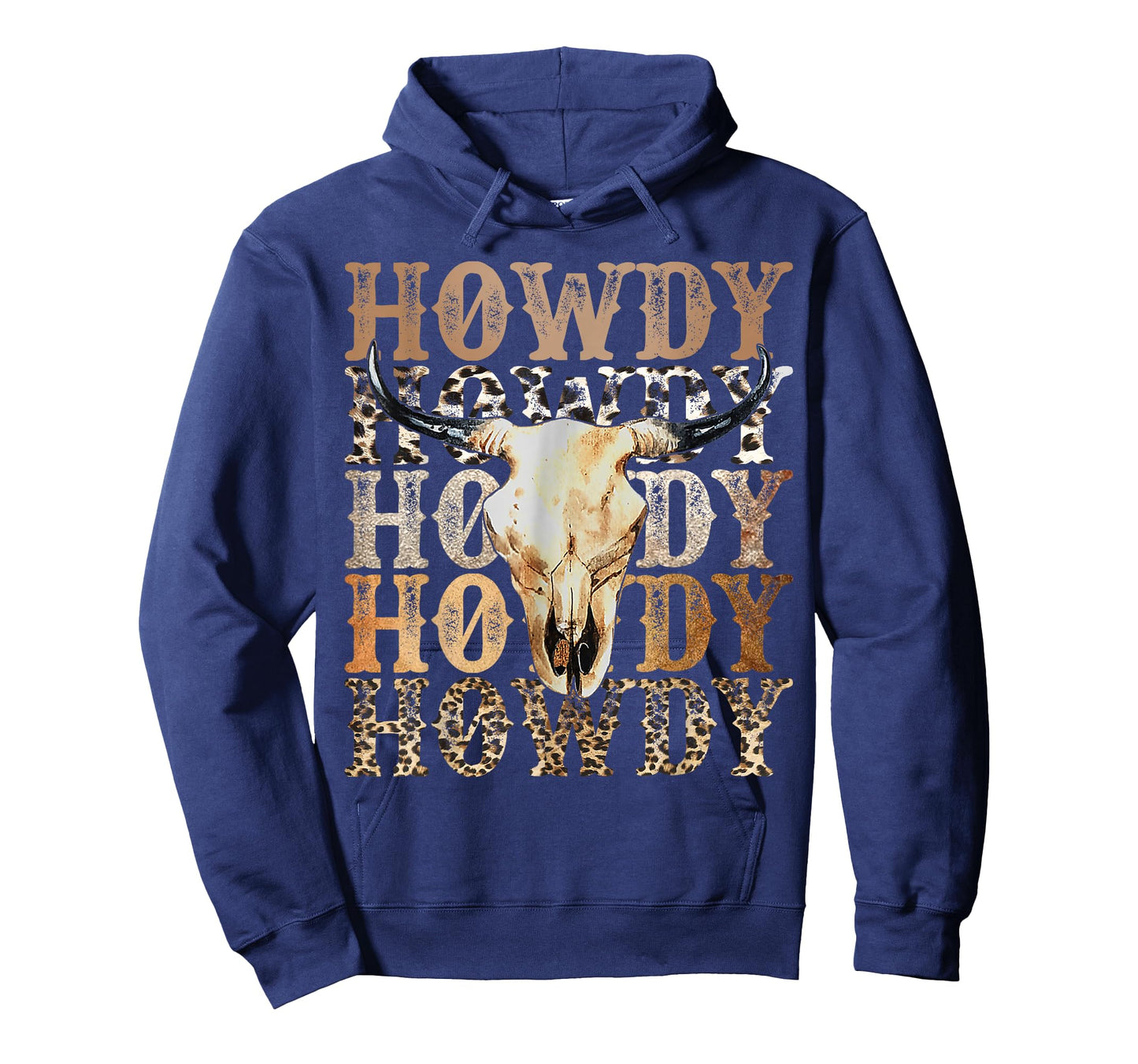 Retro Howdy Cowboy Cowgirl Western Rodeo Mens Women T-Shirt