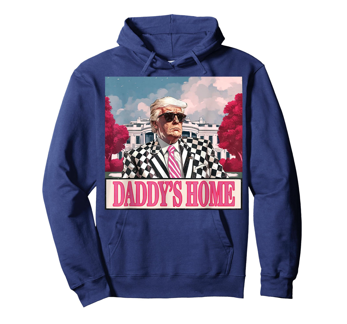 Trump 2025 Take America Back Daddy's Home Trump Pink 2025 T-Shirt