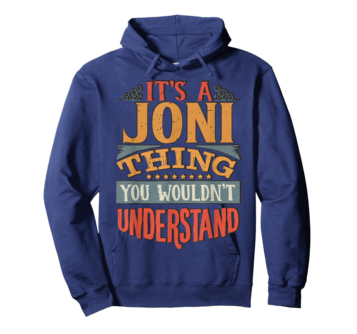 Joni Name Gifts By Vnz Women's Black Classic Fit Modern Crew Neck Short Sleeve T-Shirt