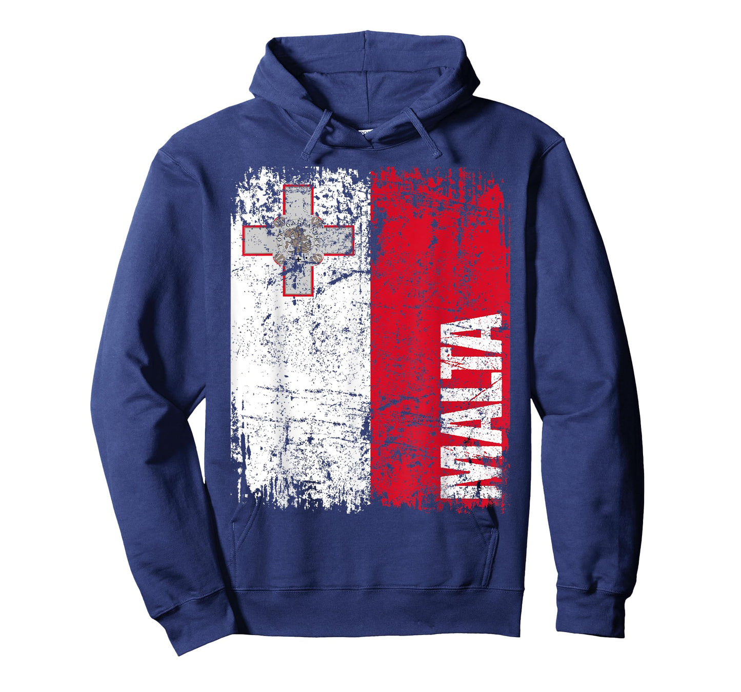 MALTA Flag Vintage Distressed MALTA T-Shirt