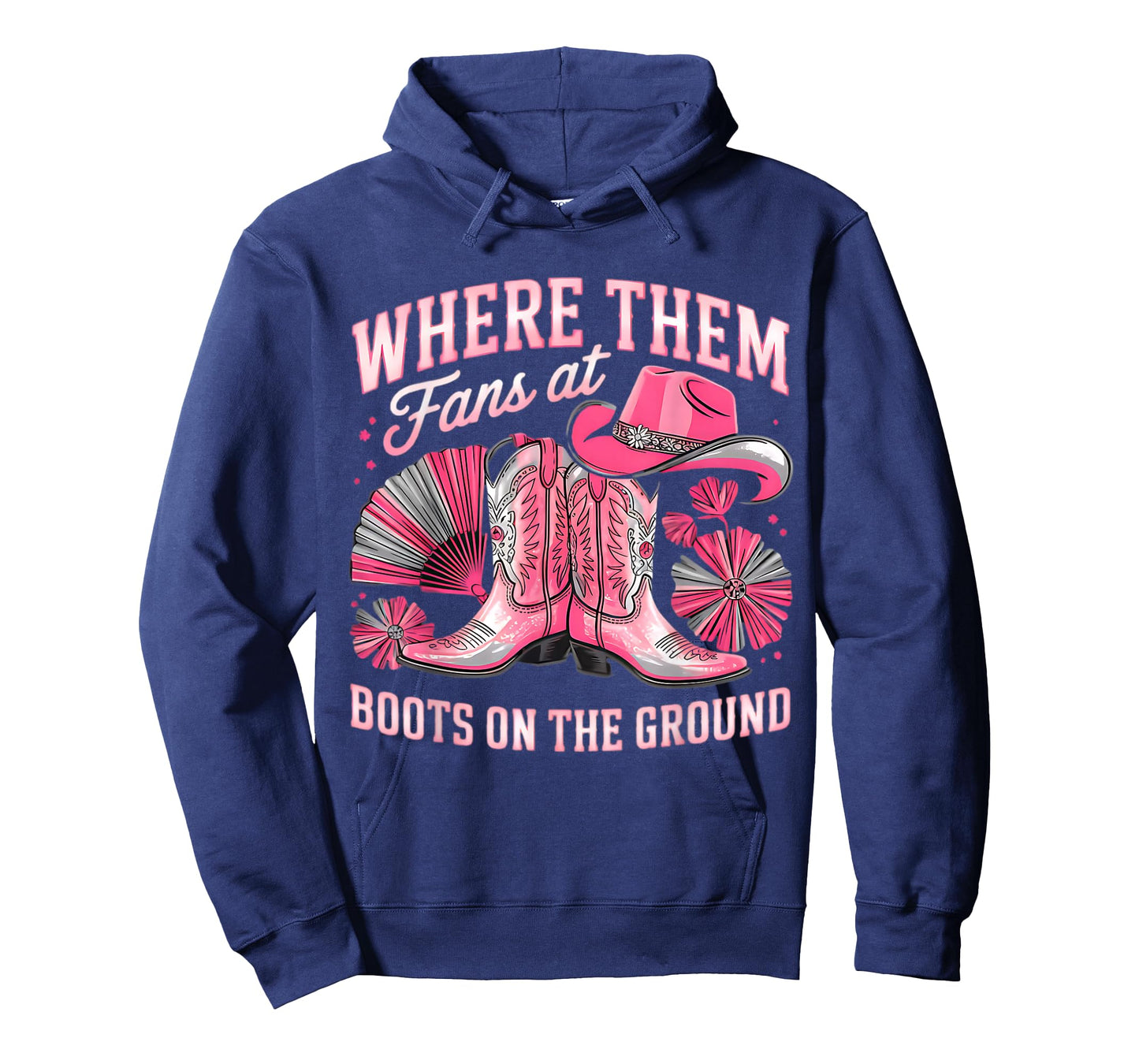 Boots On The Ground Where Them Fans At T-Shirt