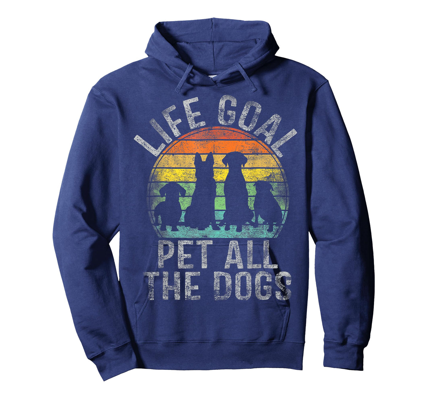 Life Goal Pet All The Dogs For Women Kids Funny Dog T-Shirt
