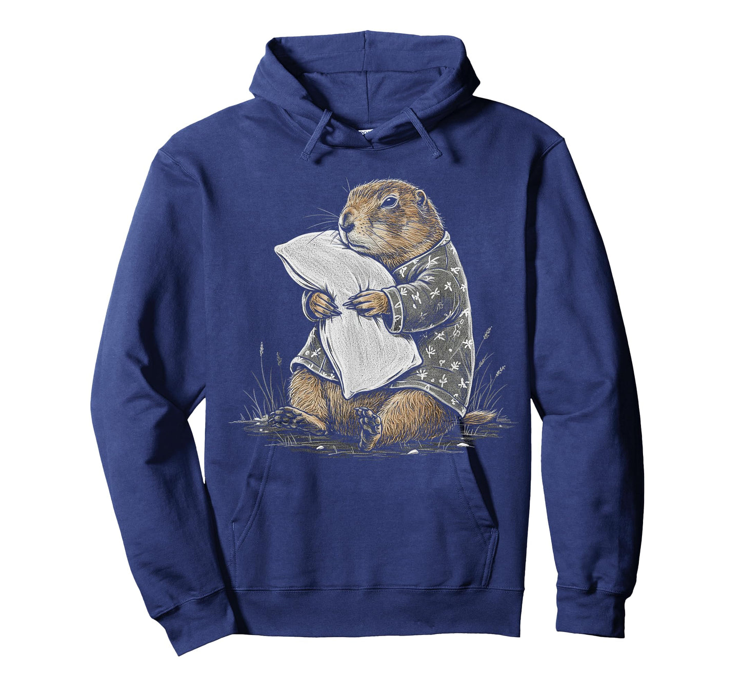 Funny Sleepy Prairie Dog Pajama Women Men Boys And Girls T-Shirt