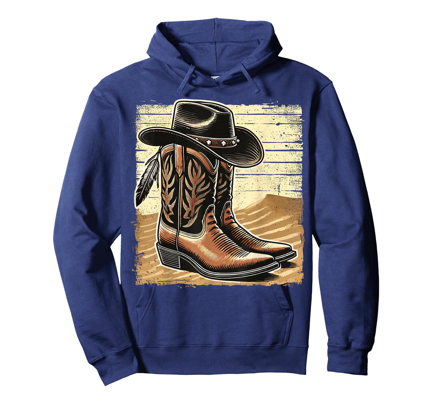 Cowboy Boots and Hat Western Country T-Shirt