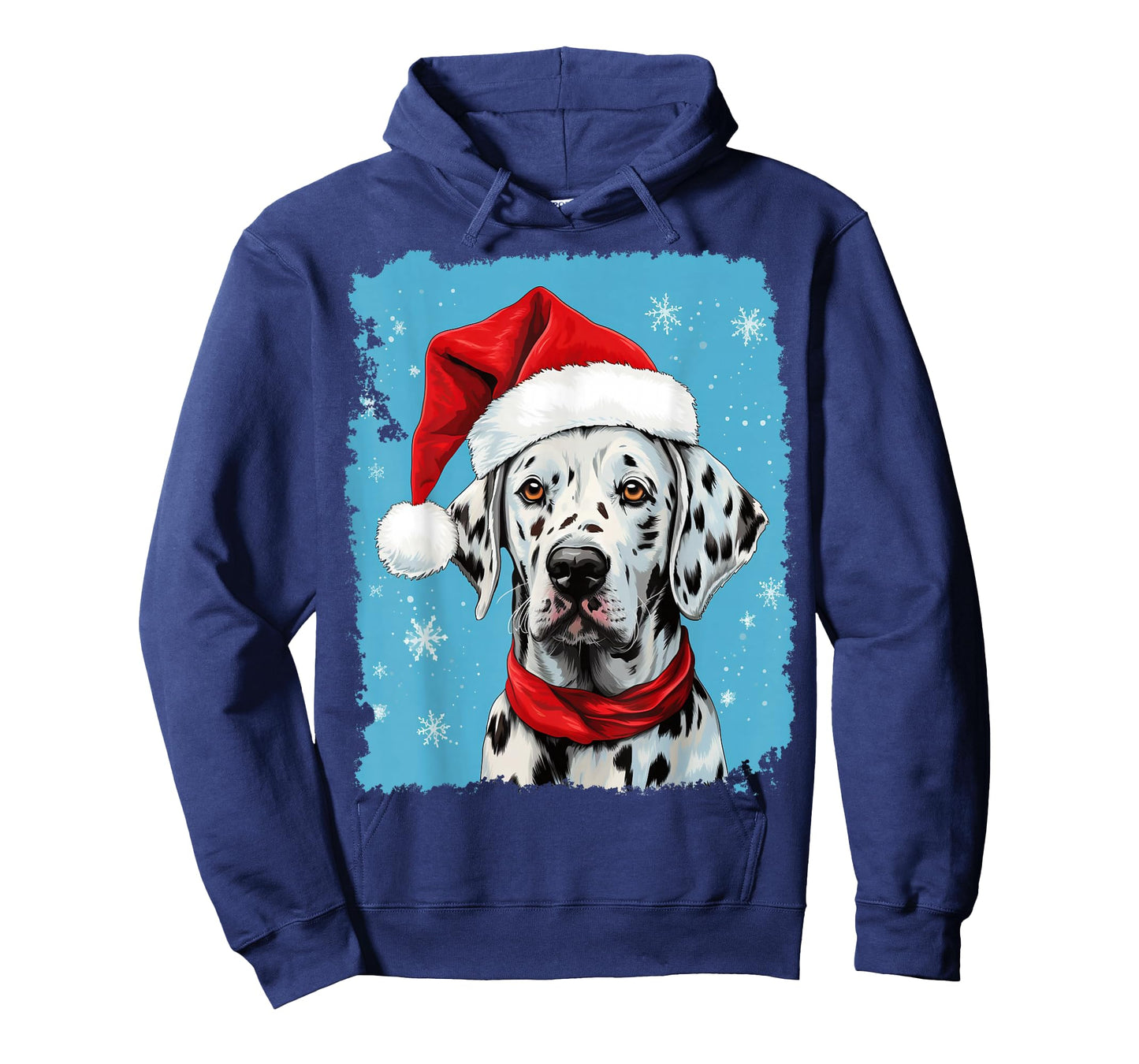 Pop Art Dog Dalmatian Christmas T-Shirt