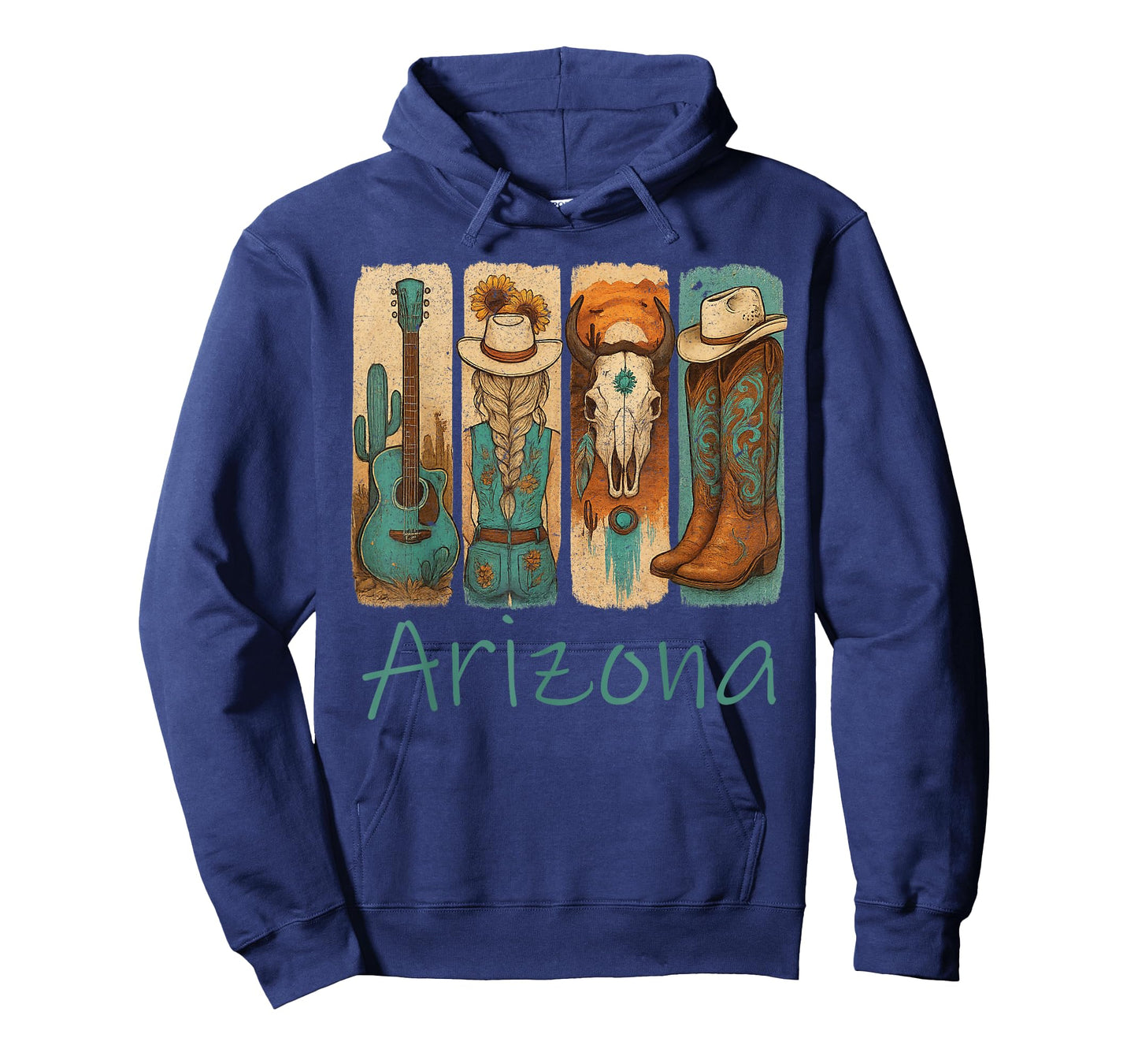 Arizona - Vintage Western Country Desert Design T-Shirt