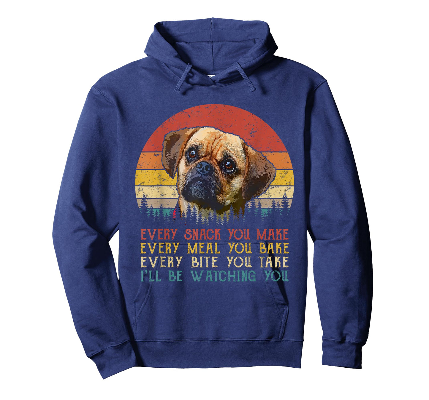 Every Snack You Make Puggle Dog Funny Dog Mom Dog Dad T-Shirt