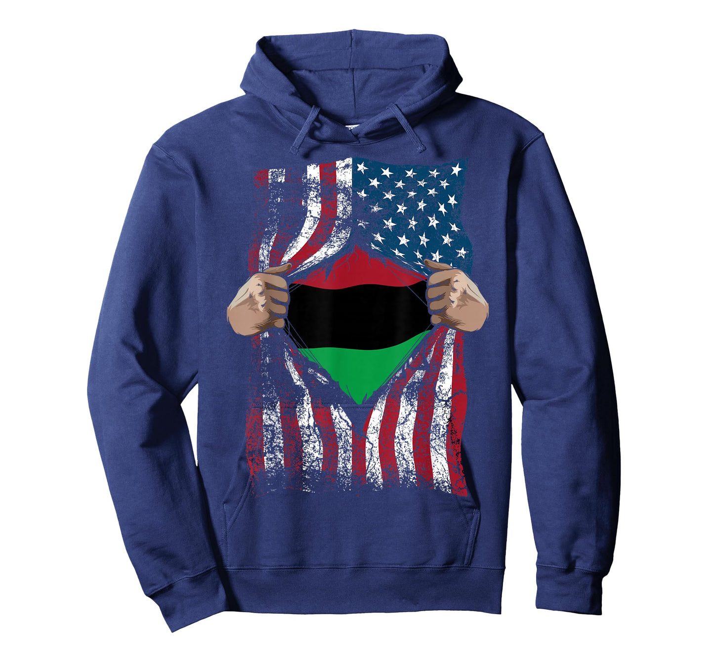 Pan African Unia Flag Shirt | Loyal Afro-Americans USA Gift T-Shirt