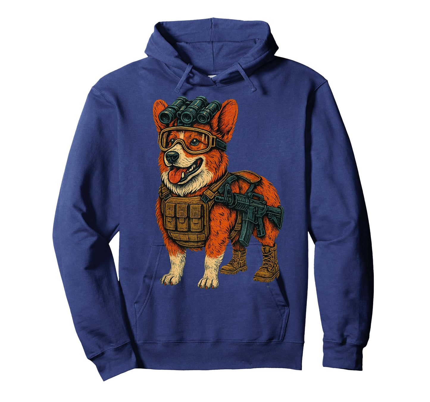 Funny Tactical Corgi Dog Design for Corgi Lover - Corgi T-Shirt