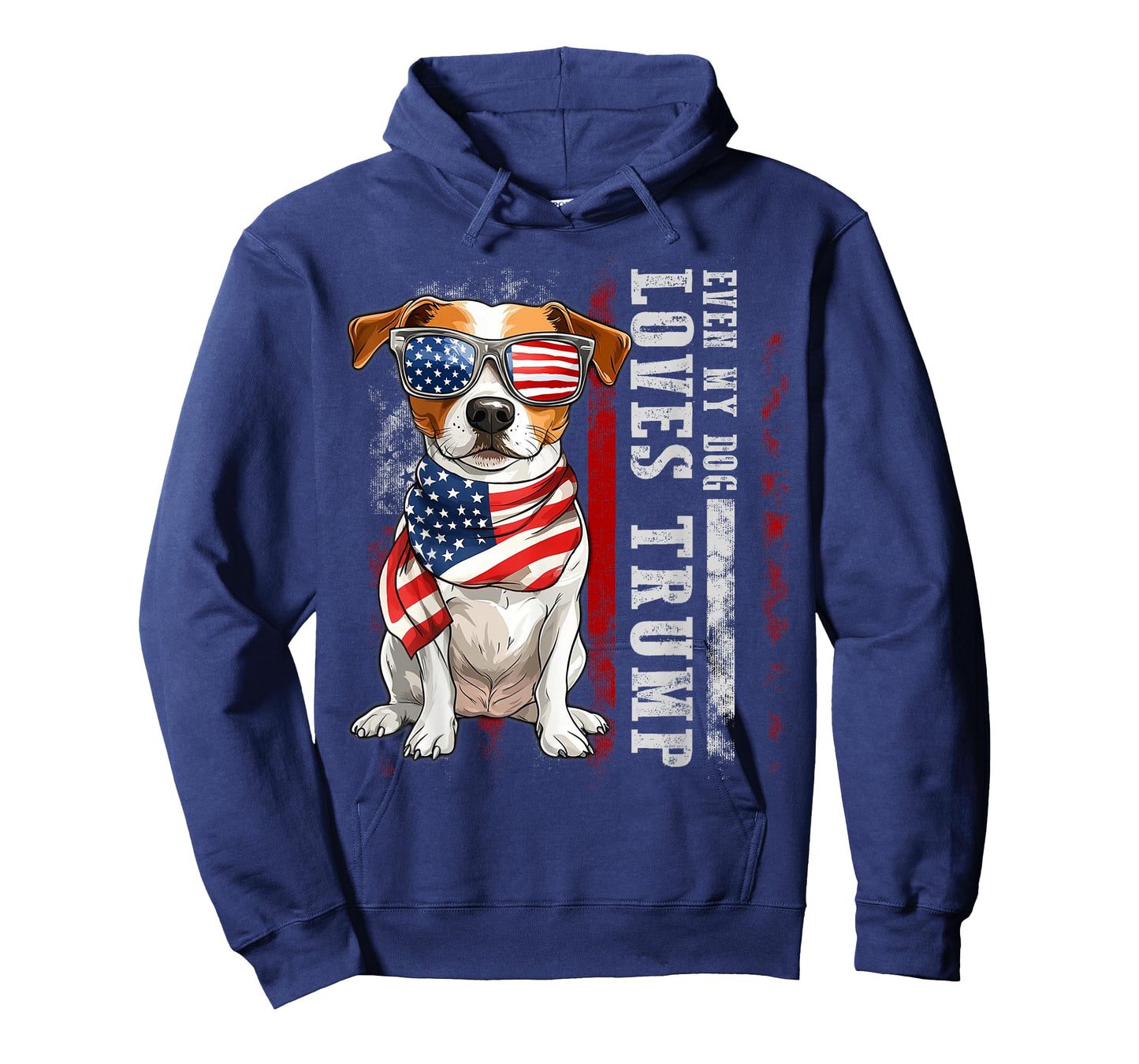 Jack Russell Terrier Even My Dog Loves Trump Funny T-Shirt