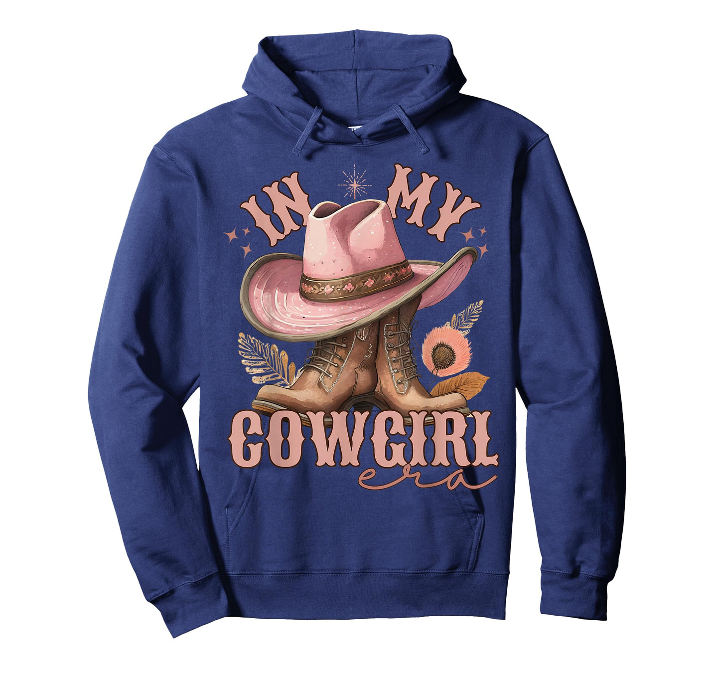 Pink Cowgirl Country Festival Western Graphic Women's T-Shirt