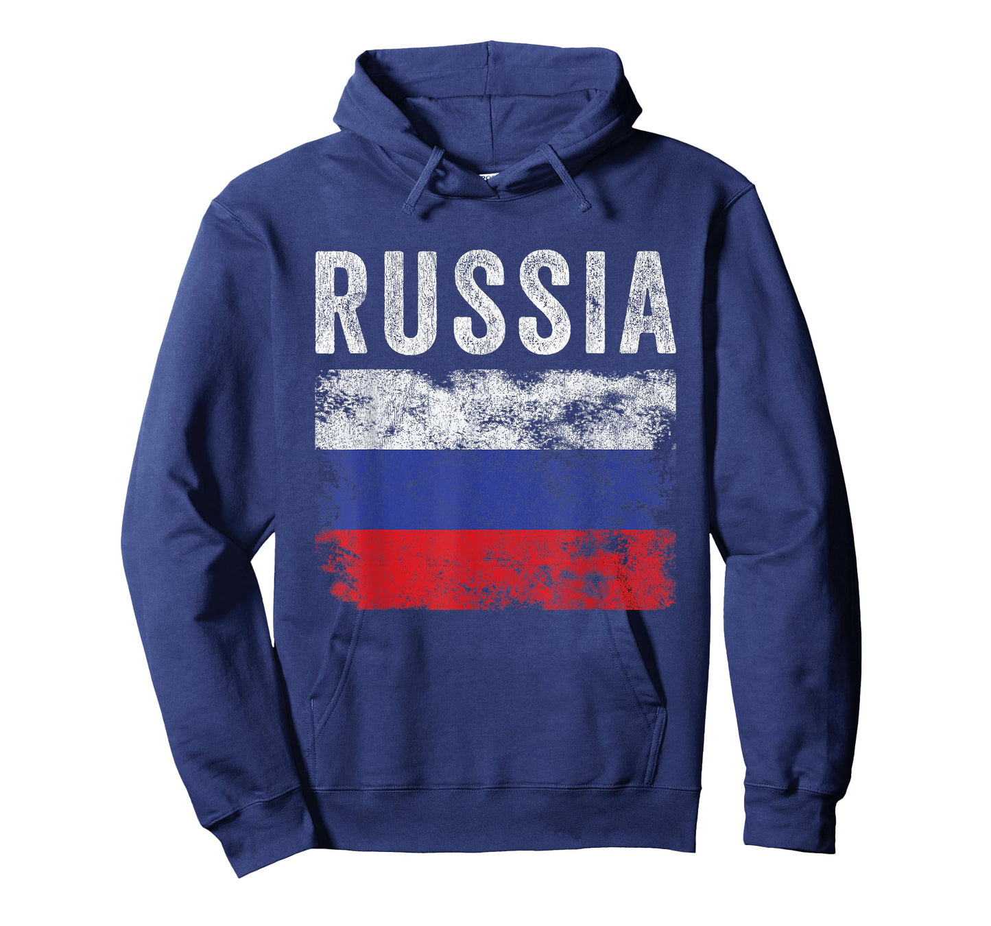 Russia Flag Distressed - Men Women Kids - Russian Flag T-Shirt