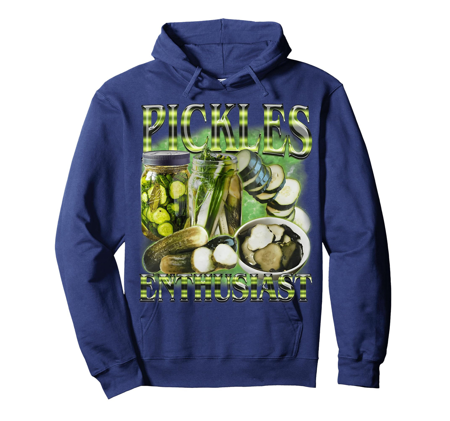 Pickle Enthusiast Vintage 90s Graphic Pickle Lover Men Women T-Shirt