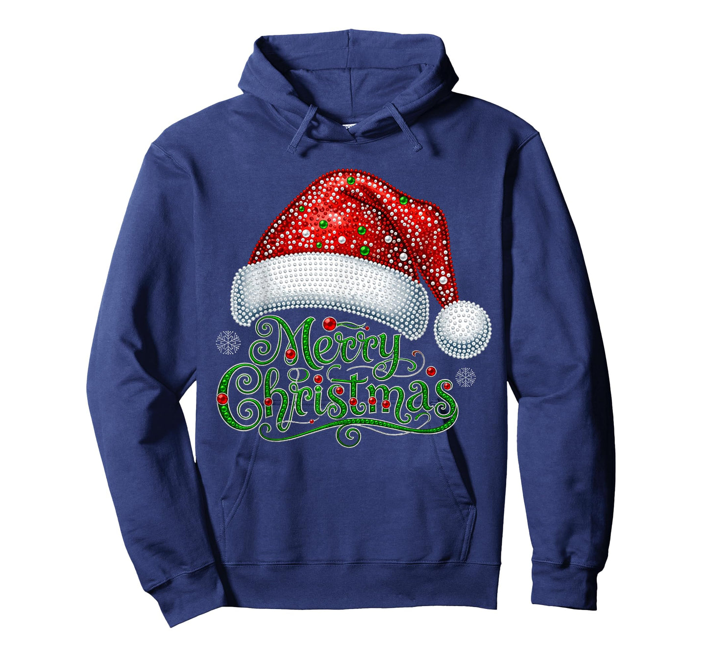 Merry Christmas Santa Hat Xmas Family Matching Pajama T-Shirt