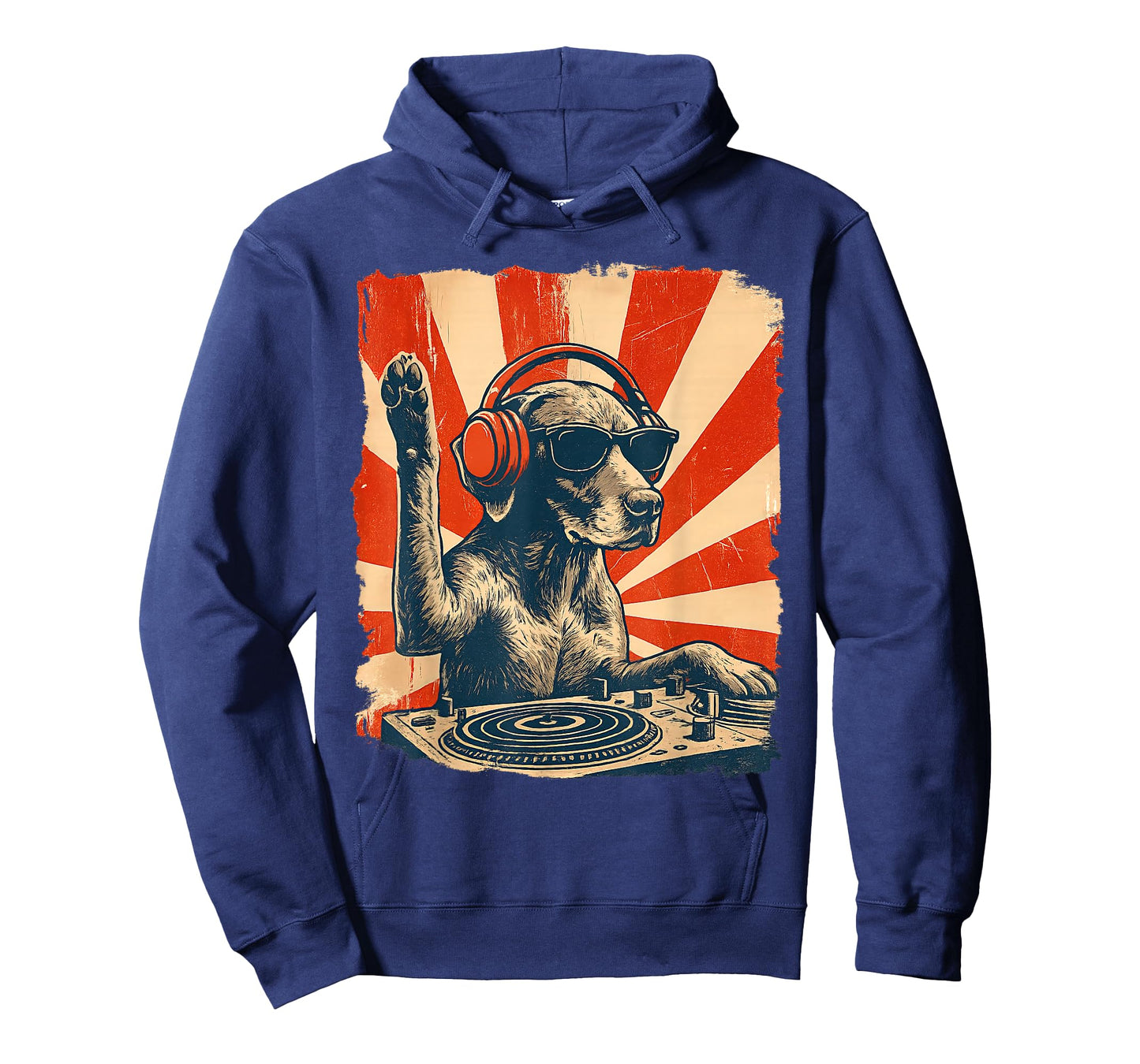 German Shorthaired Pointer DJ House Music Retro Dog Lover T-Shirt