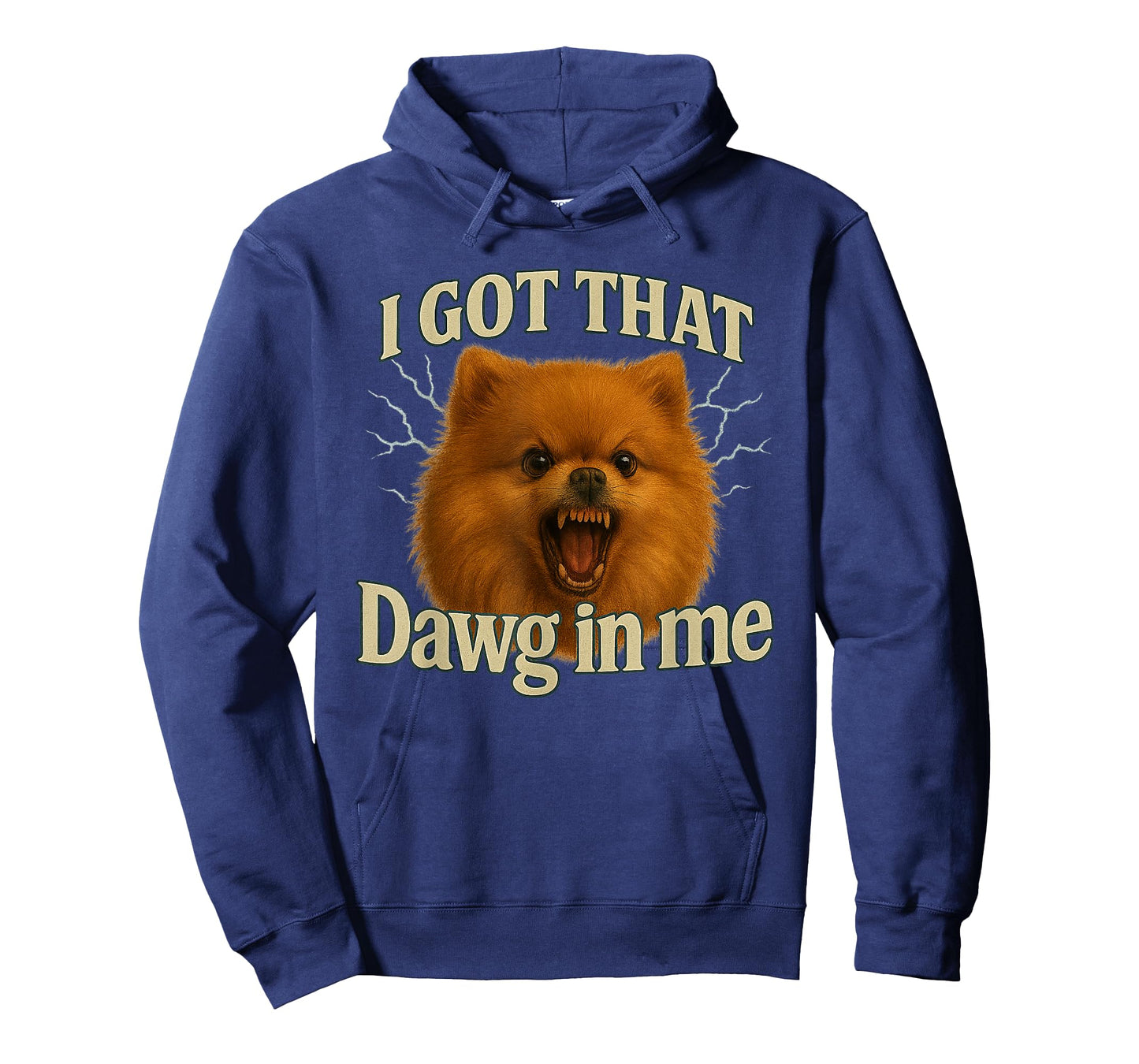 I Got That Dawg in Me Meme T-Shirt Pomeranian Shirt T-Shirt