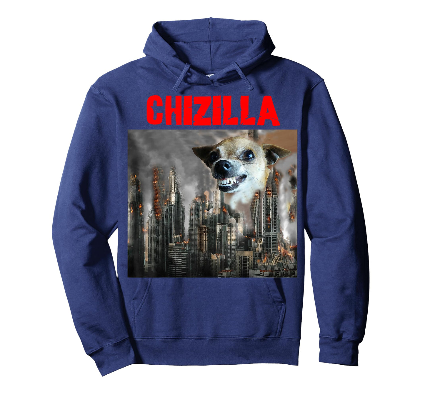 Chihuahua Dog Lovers - Watch Out for the Monster CHIZILLA!!! T-Shirt
