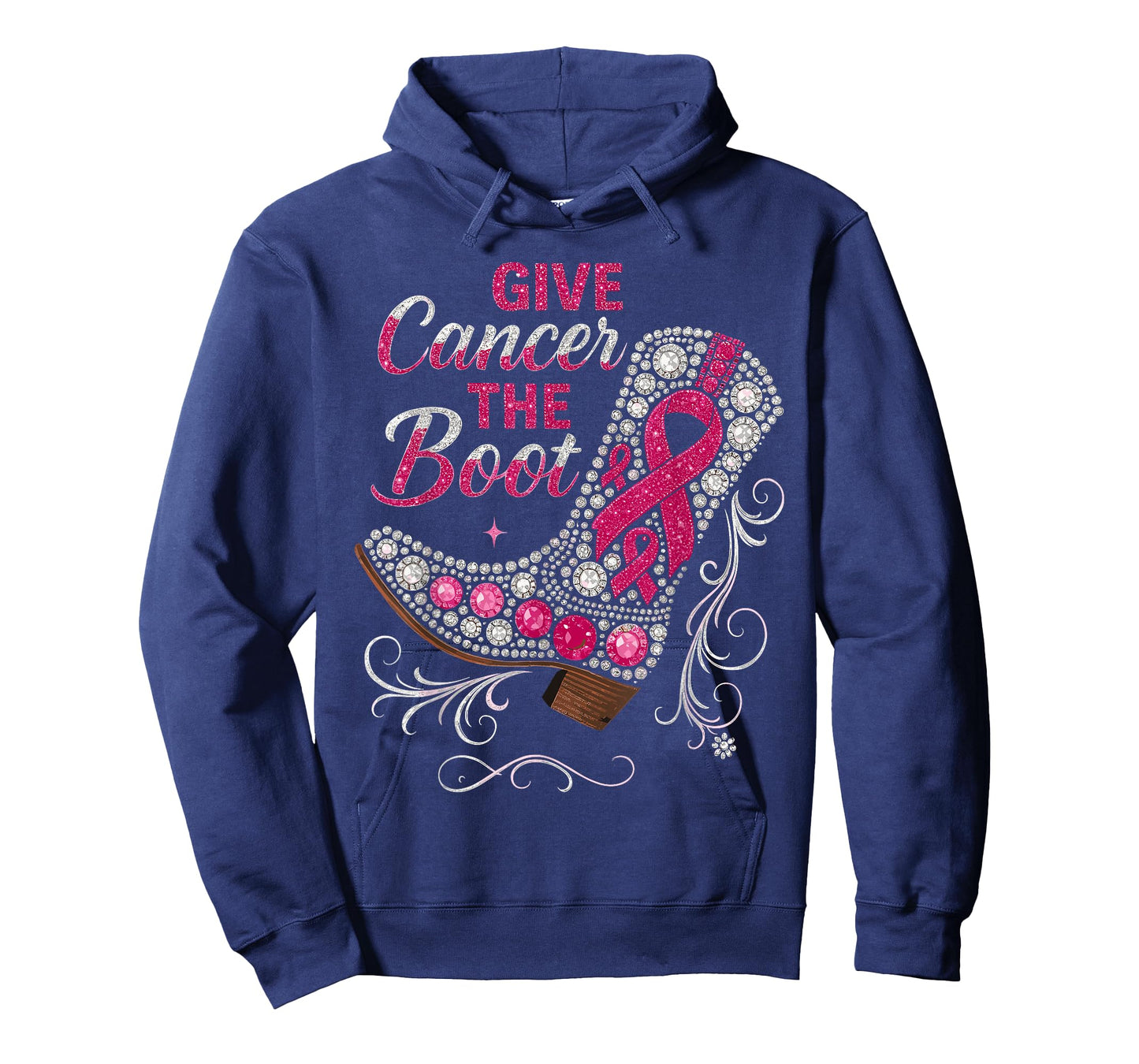 Breast Cancer Shirts for Women, Cowgirl Boots On The Ground T-Shirt