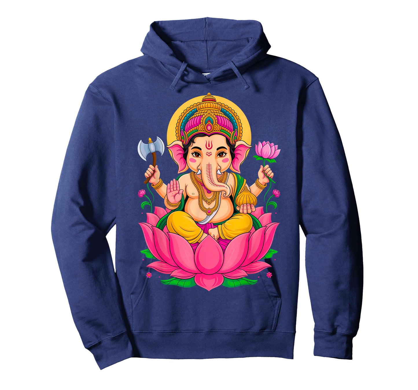 Hindou Ganesh Puja Elephant God India Méditation Yoga Murti T-Shirt