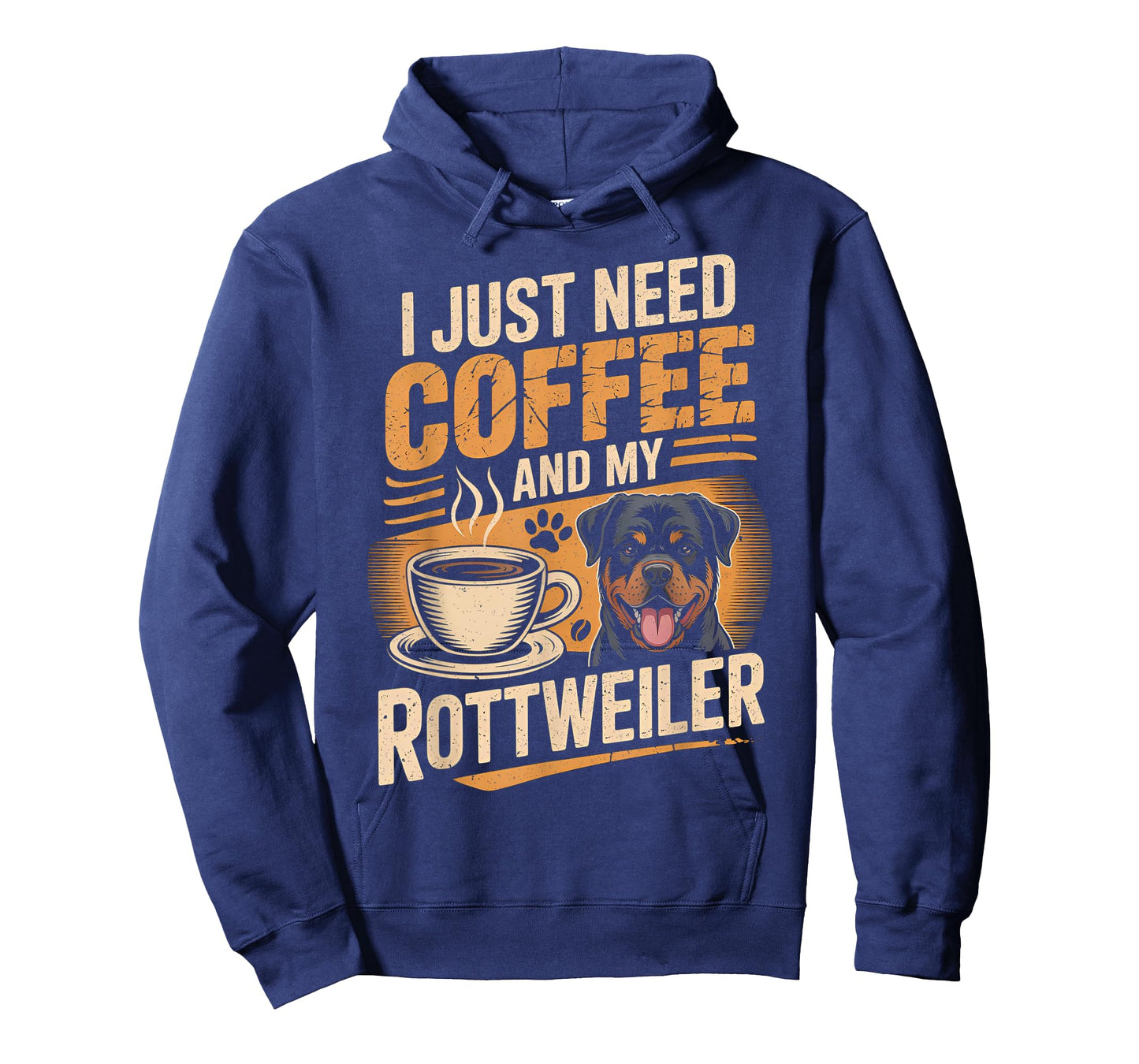 I Just Need Coffee and My Rottweiler Rottie Rott Pet Dog T-Shirt