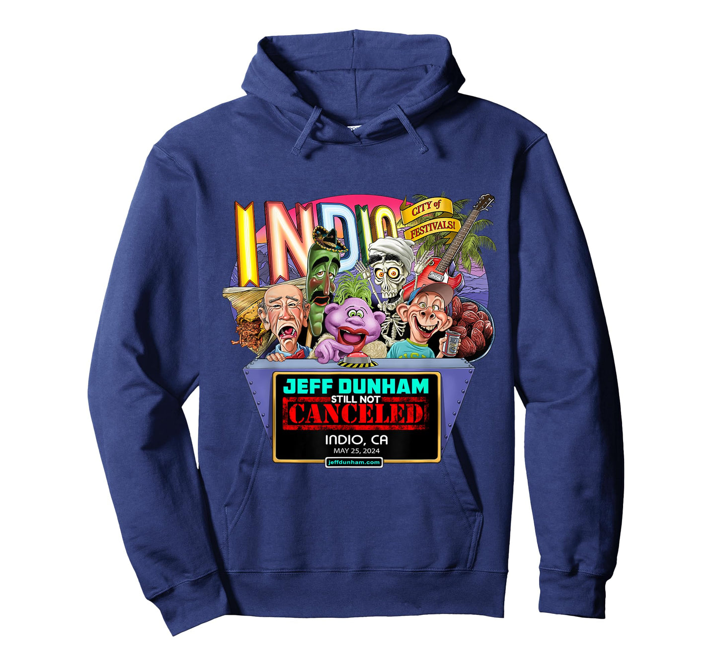 Jeff Dunham Indio, CA (2024) T-Shirt