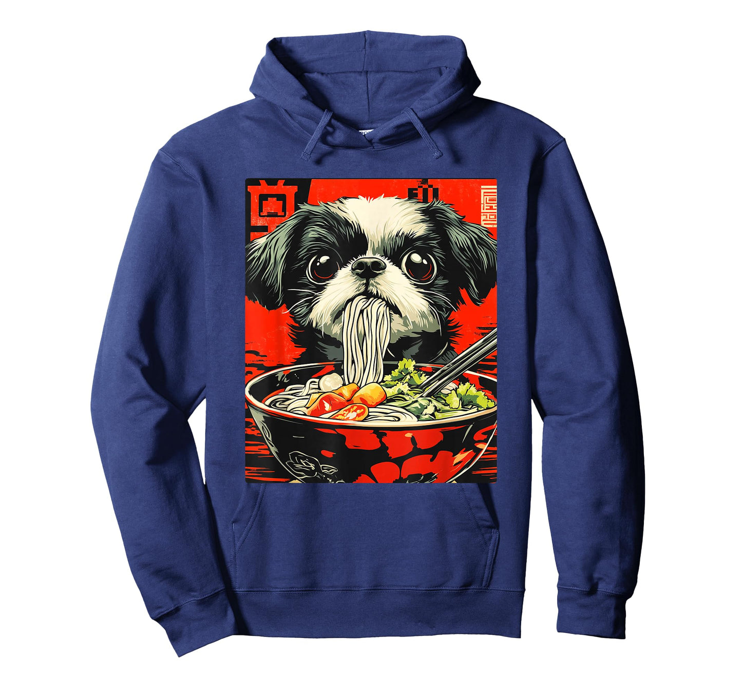 Shih Tzu Eating Japanese Ramen T-Shirt
