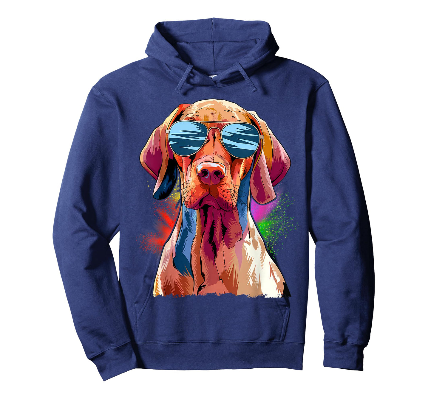 Viszla Lovers Design Pop Art Funny Vizsla Dog T-Shirt