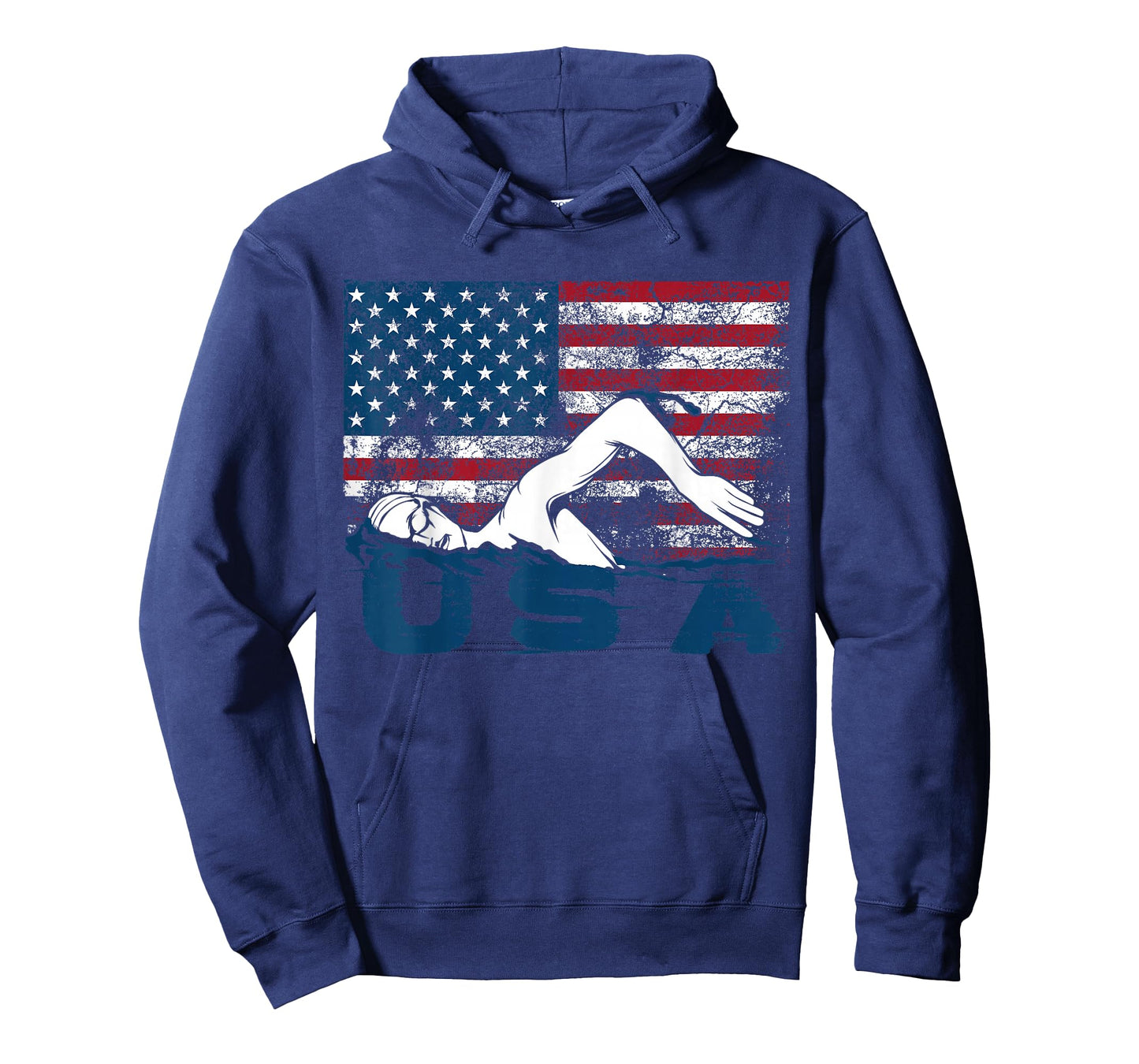 USA Swimming Shirt | Cute US Swim Aquatic Sport Athlete Gift T-Shirt