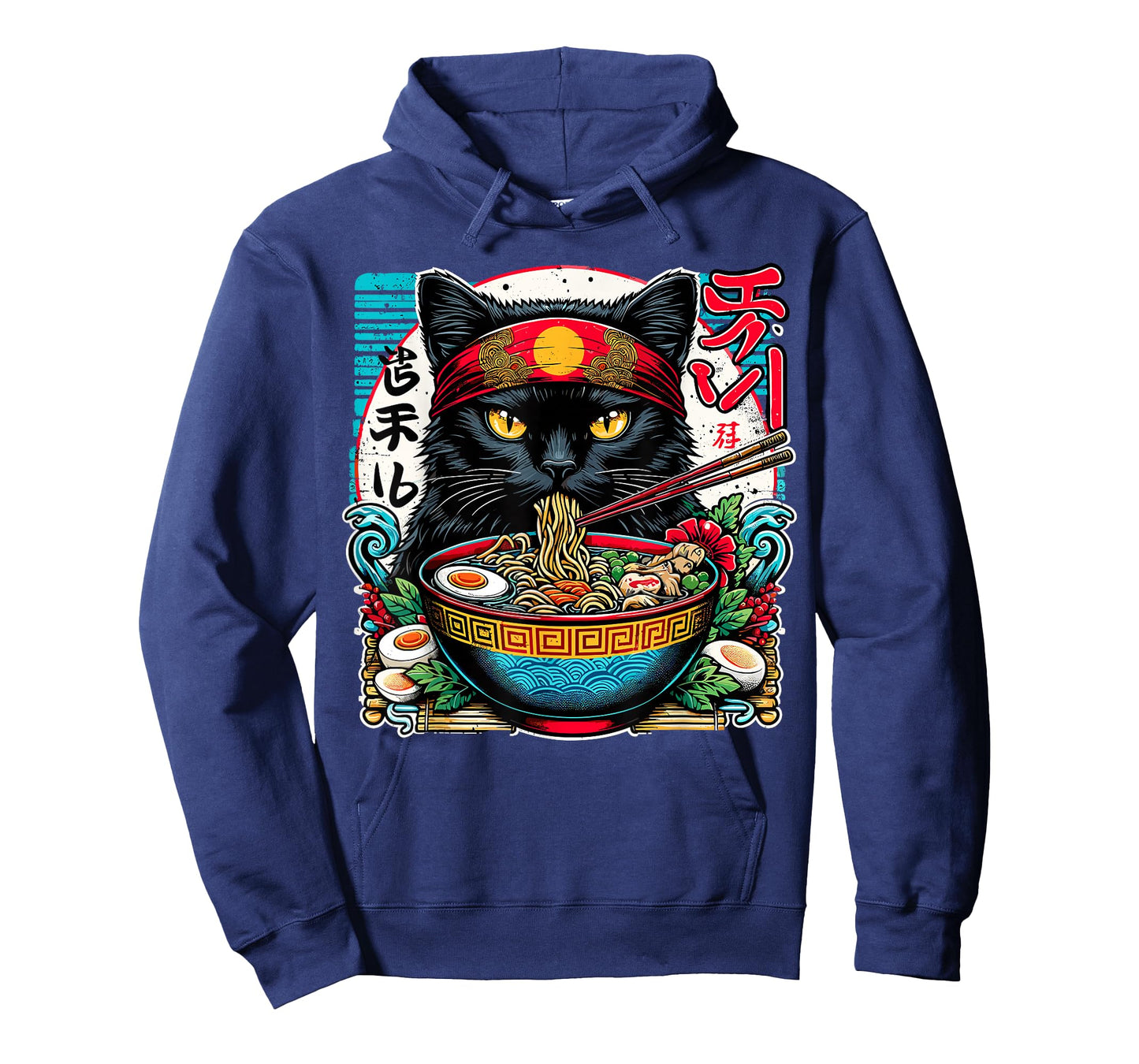 Cats Ramen Noodle Japanese Anime Kawaii Cat T-Shirt