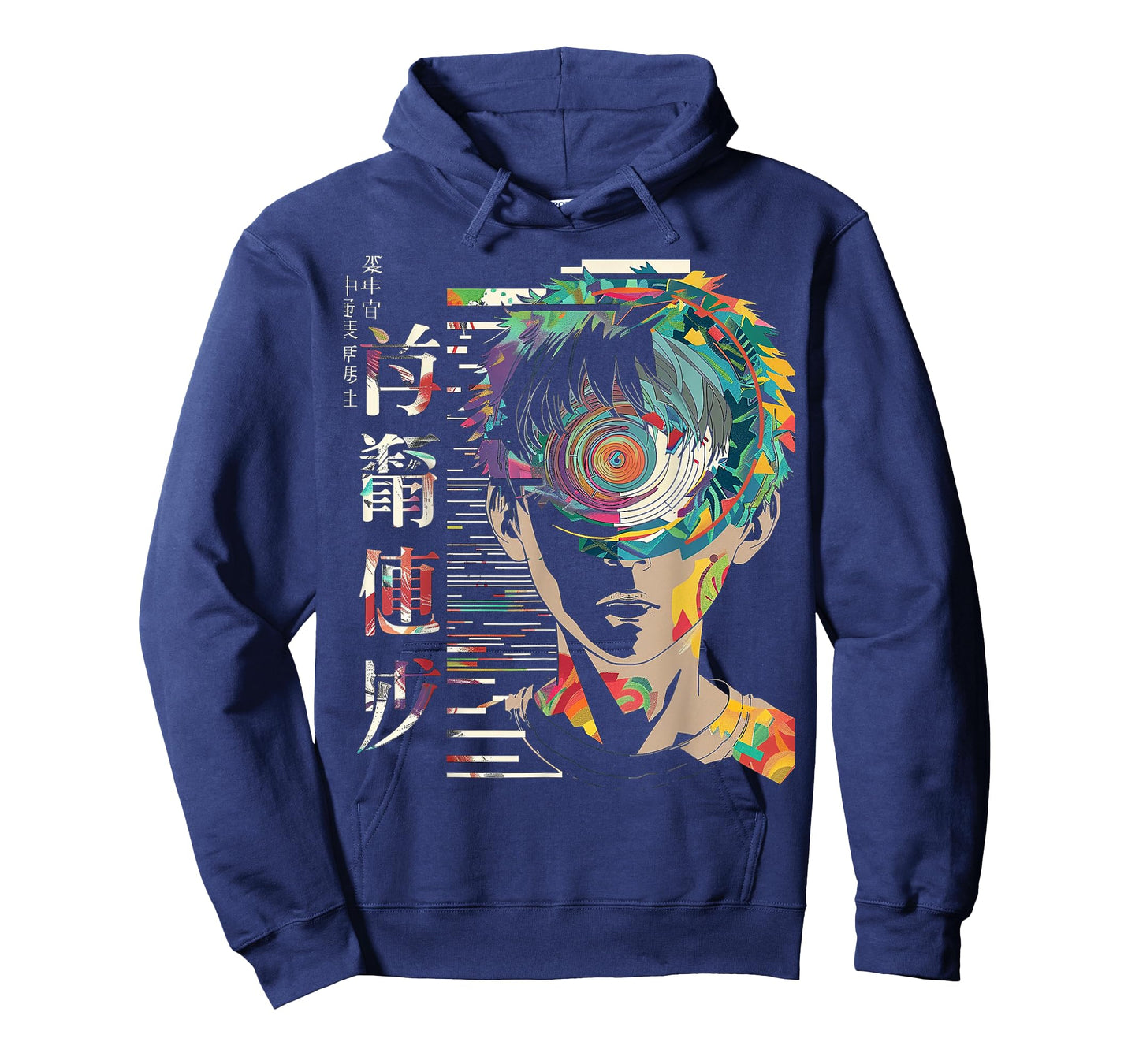 Anime Manga Motif Mandala Artwork Anime T-Shirt