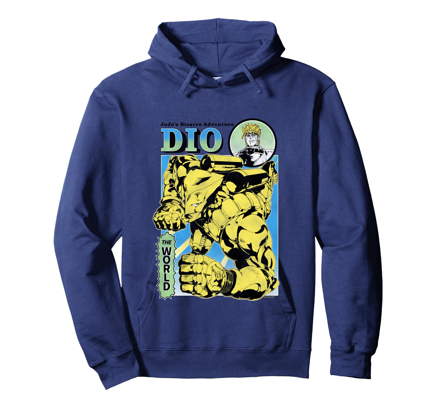 JoJo's Bizarre Adventure Part 3 DIO & The World Illustration Long Sleeve T-Shirt