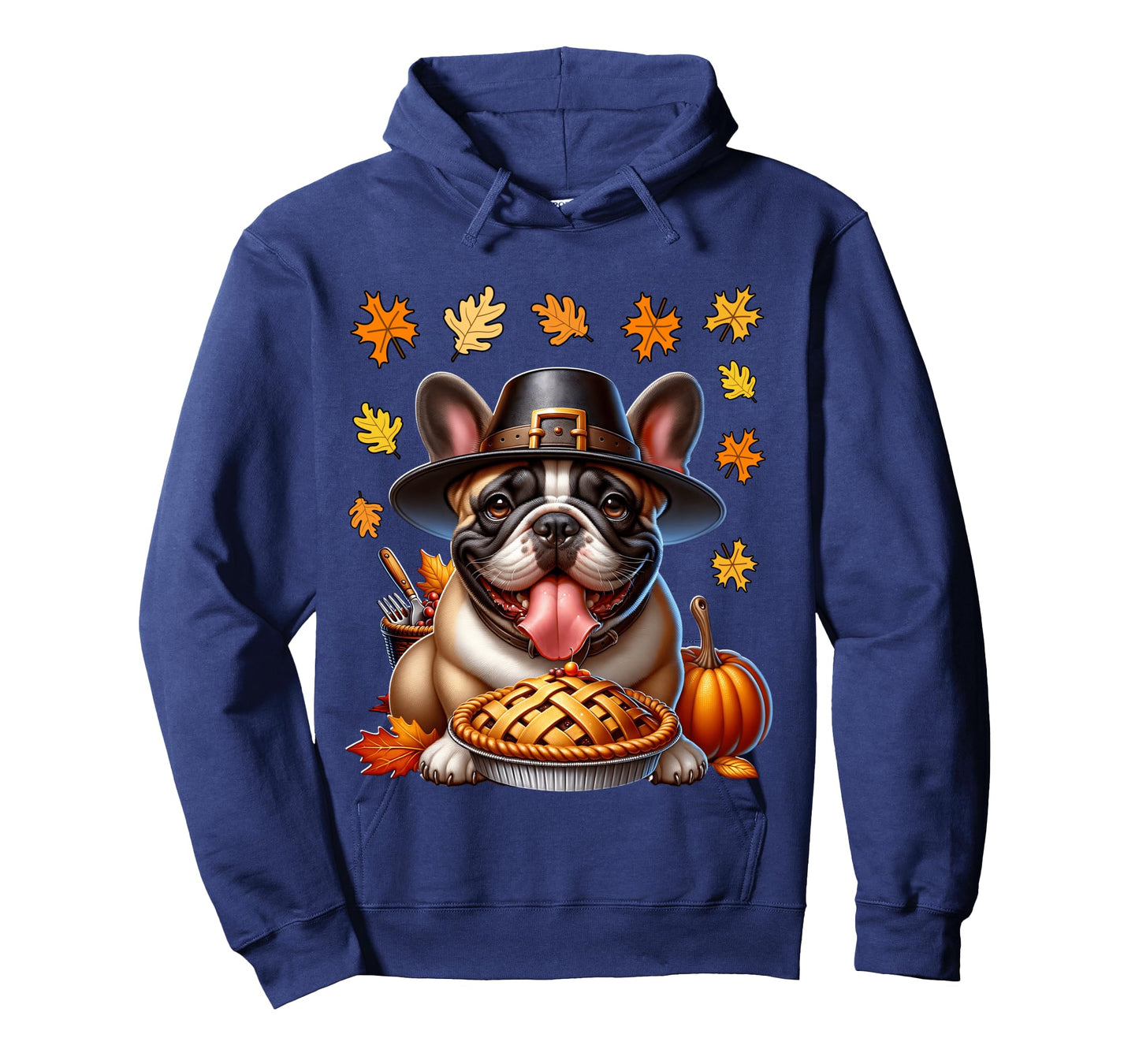 French Bulldog Thanksgiving French Bulldog Thanksgiving Long Sleeve T-Shirt