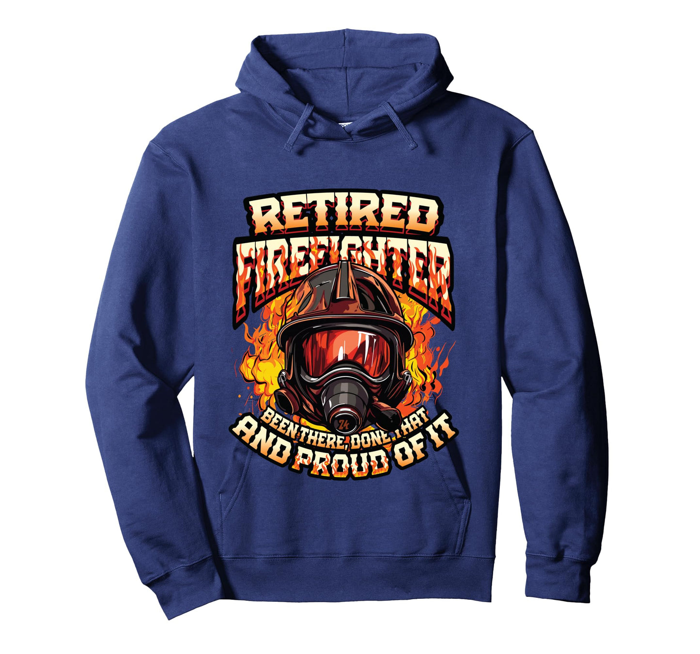 Fire Department Retired Firefighter Retirement Long Sleeve T-Shirt