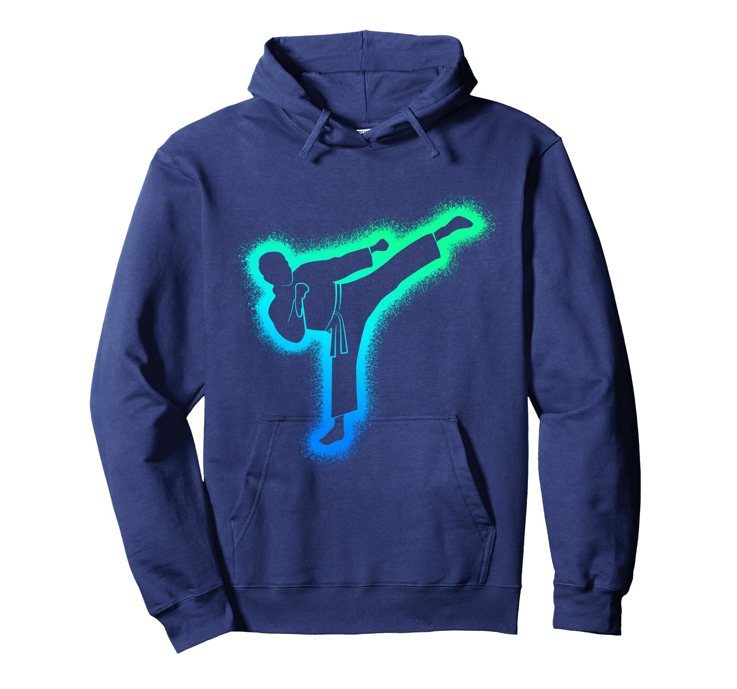Taekwondo Martial Arts Kids Men Boys Karate Long Sleeve T-Shirt