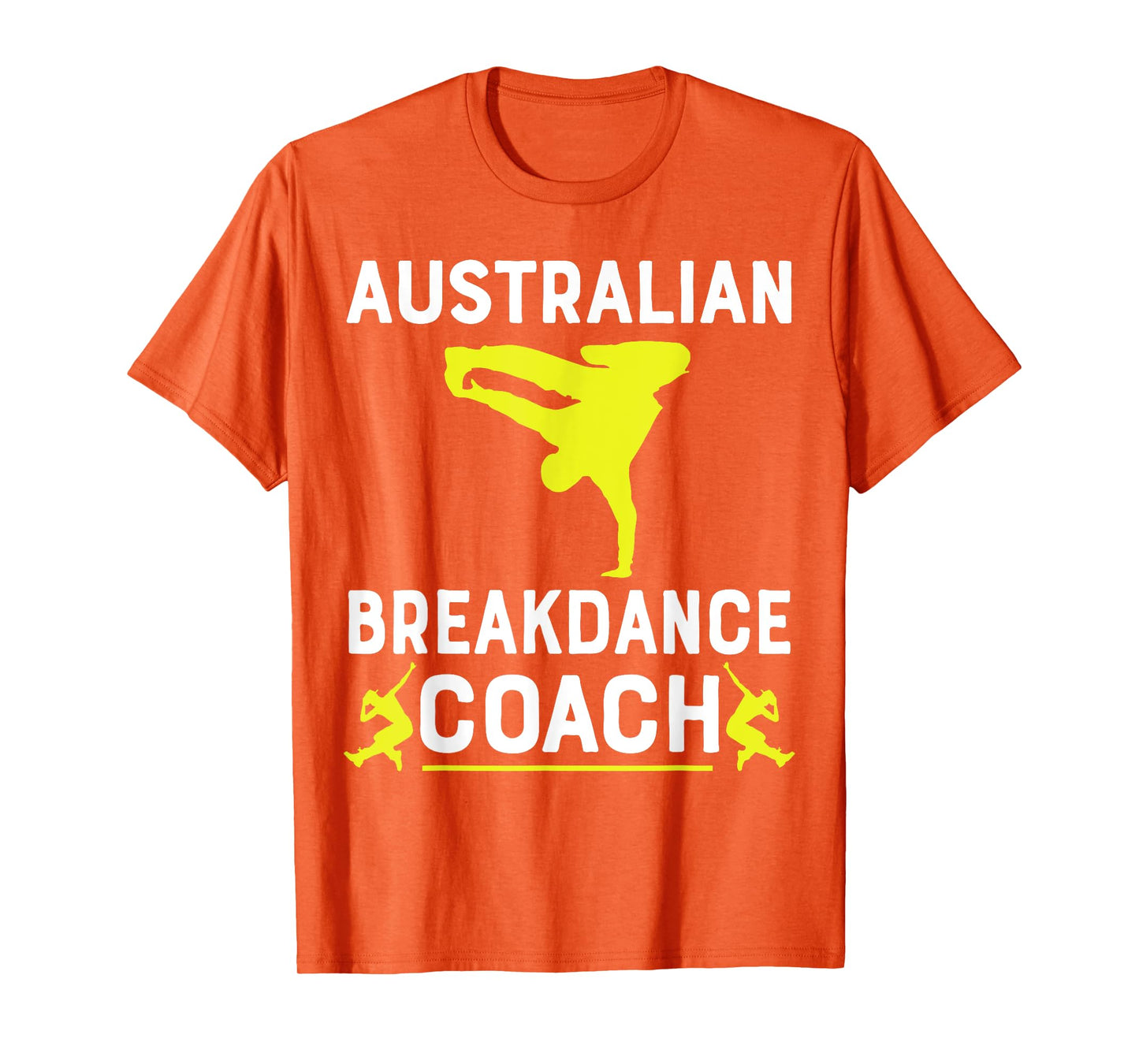 Australian Breakdancer Costume Coach Break Dancer Matching T-Shirt