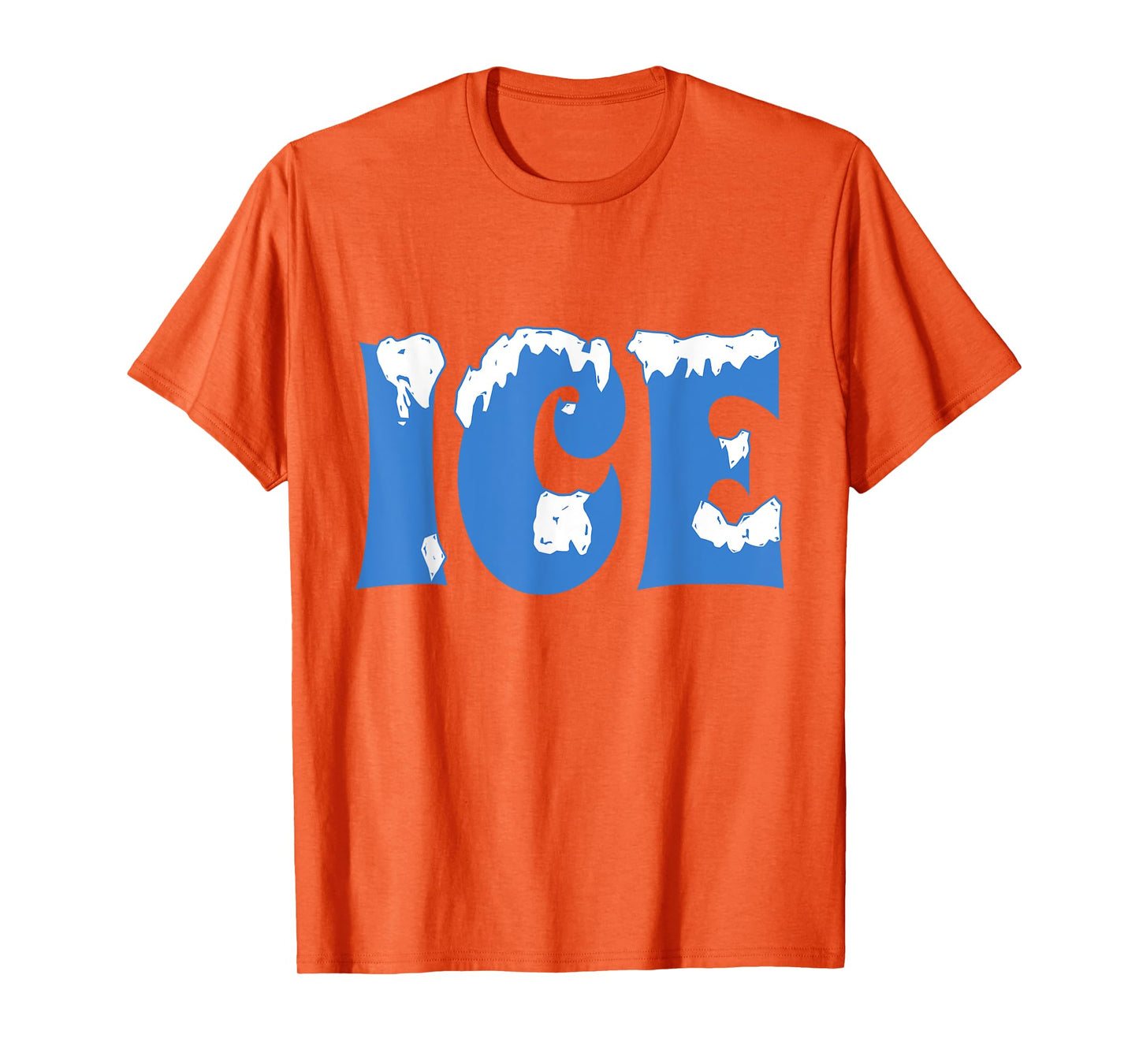 Funny Ice Shirt Halloween Costume Couples Ice Ice T-Shirt