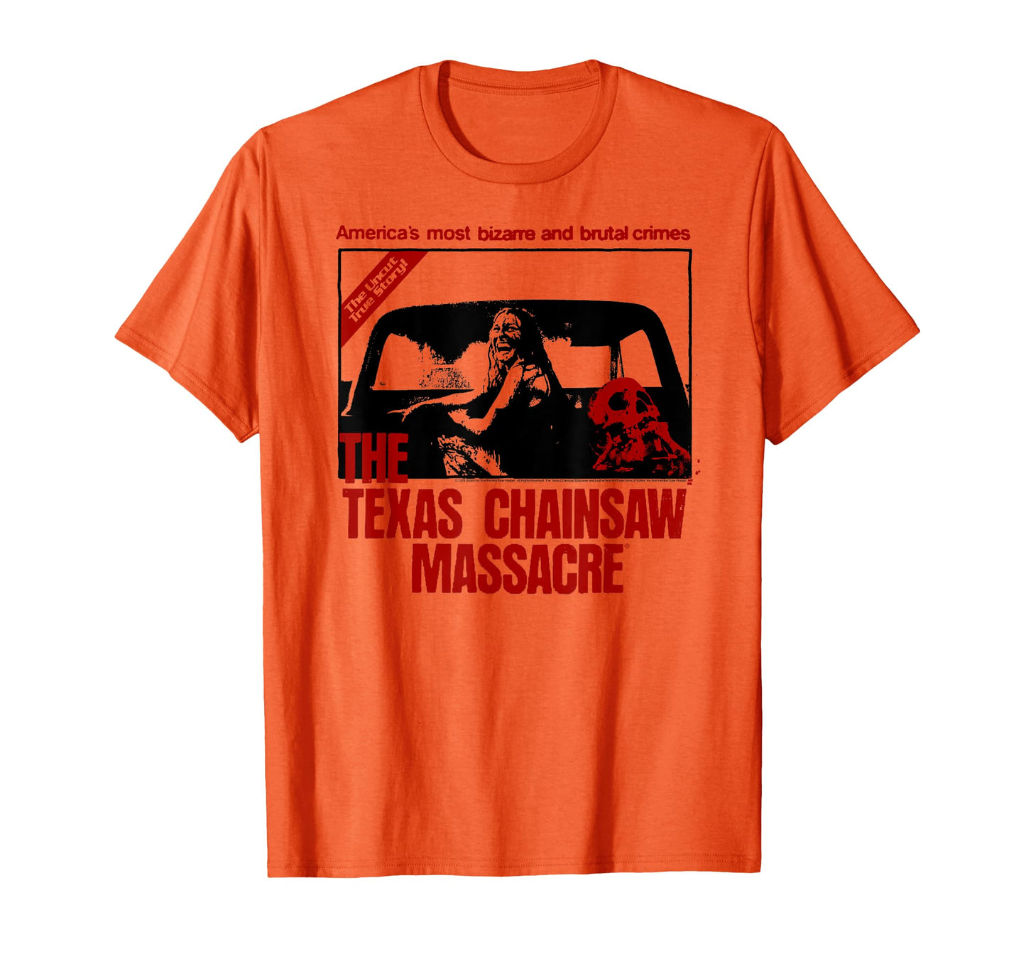 The Texas Chainsaw Massacre Back of Truck Sally Horror T-Shirt