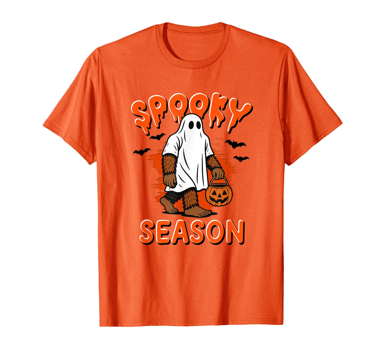 Spooky Sasquatch Costume Halloween T-Shirt