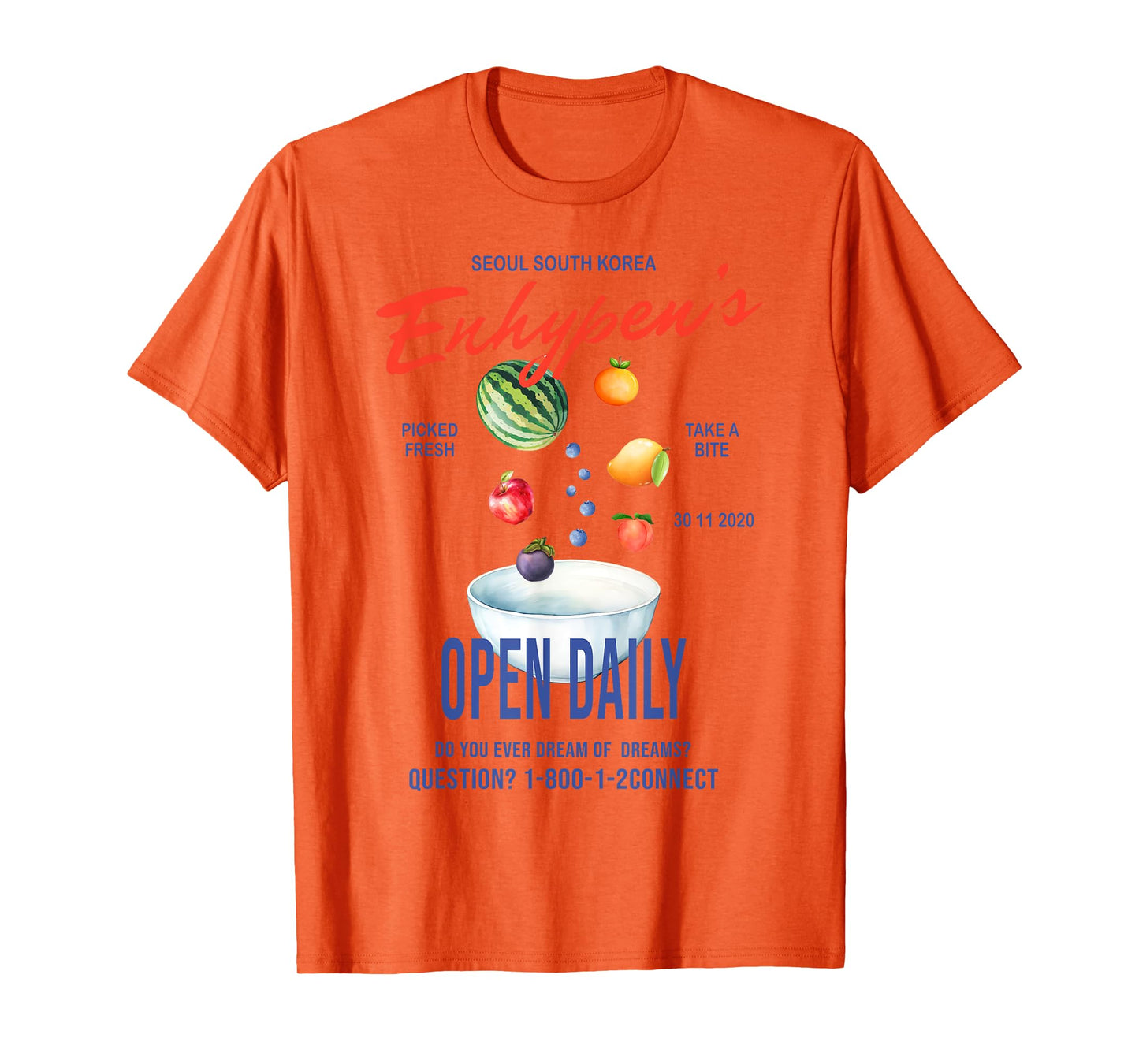 Enhypen's fruits daily fresh y2k trendy T-Shirt
