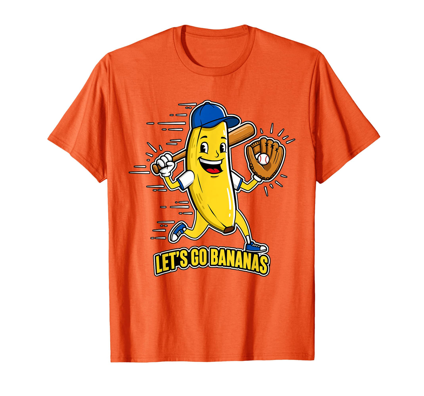 Funny Banana Shirts Gift Fruit Lovers Boys Lets Go Bananas T-Shirt