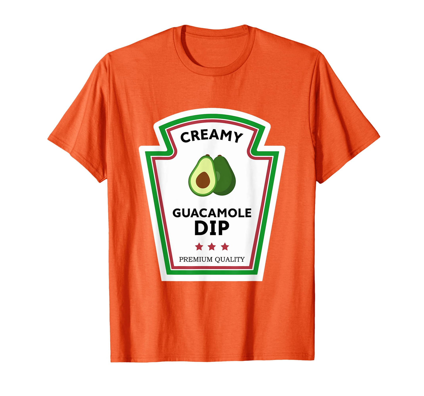 Guacamole Dip Condiment Group Costume T-Shirt