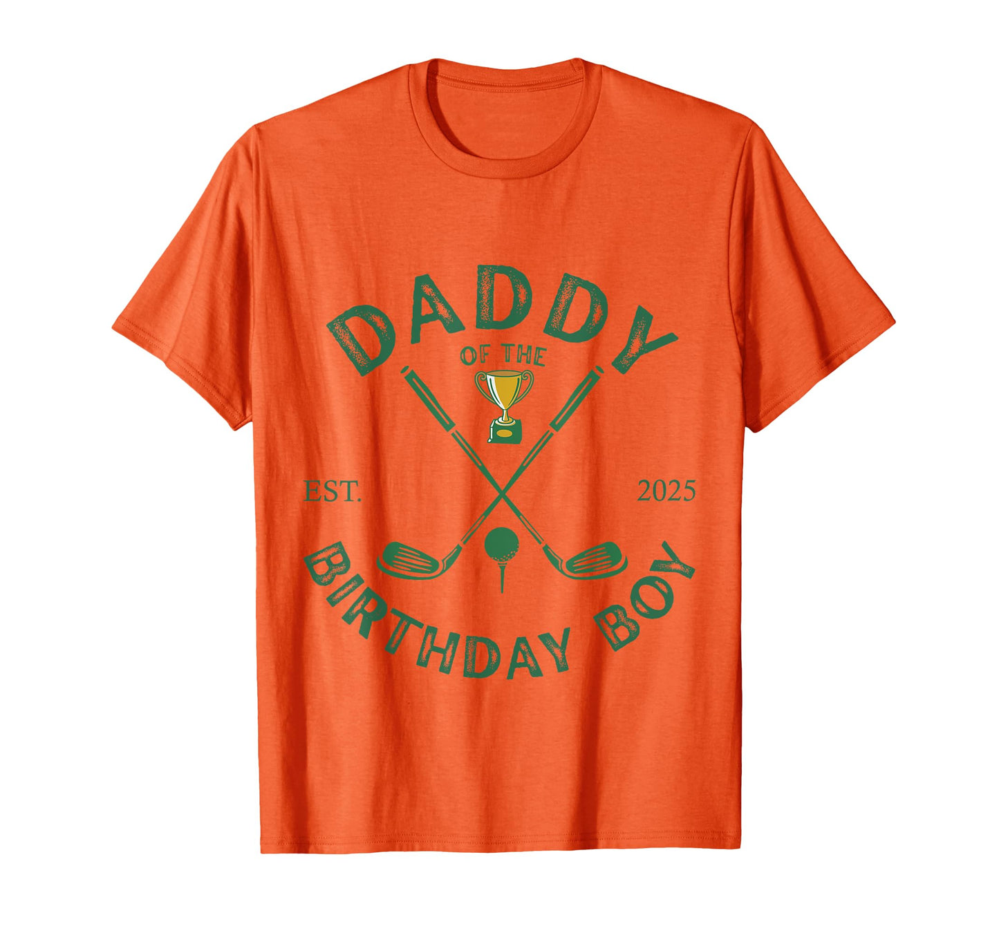 Golf 1st Birthday Hole in One Daddy of The Birthday Boy T-Shirt