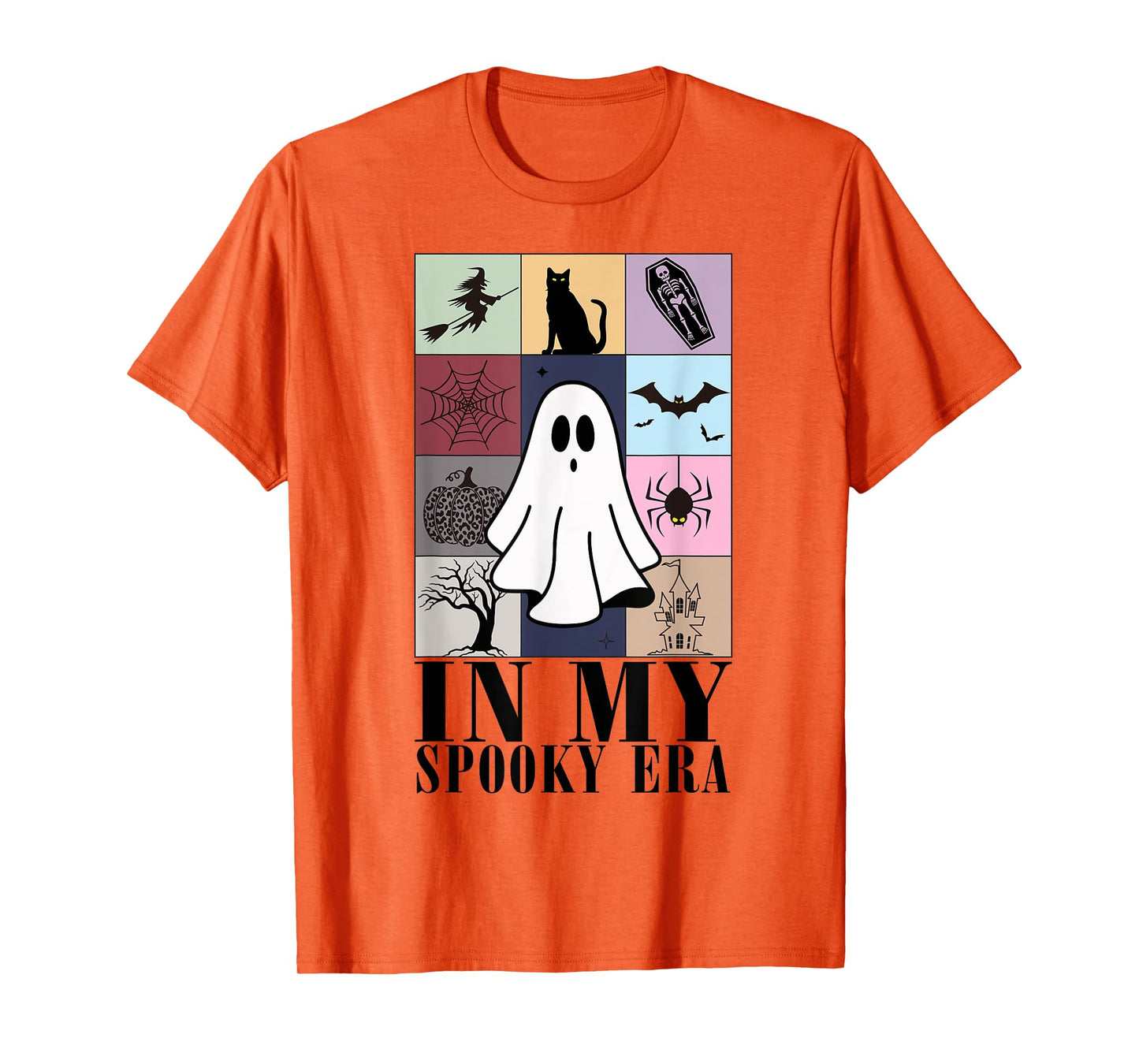 Funny Ghost Retro Halloween In My Spooky Era T-Shirt