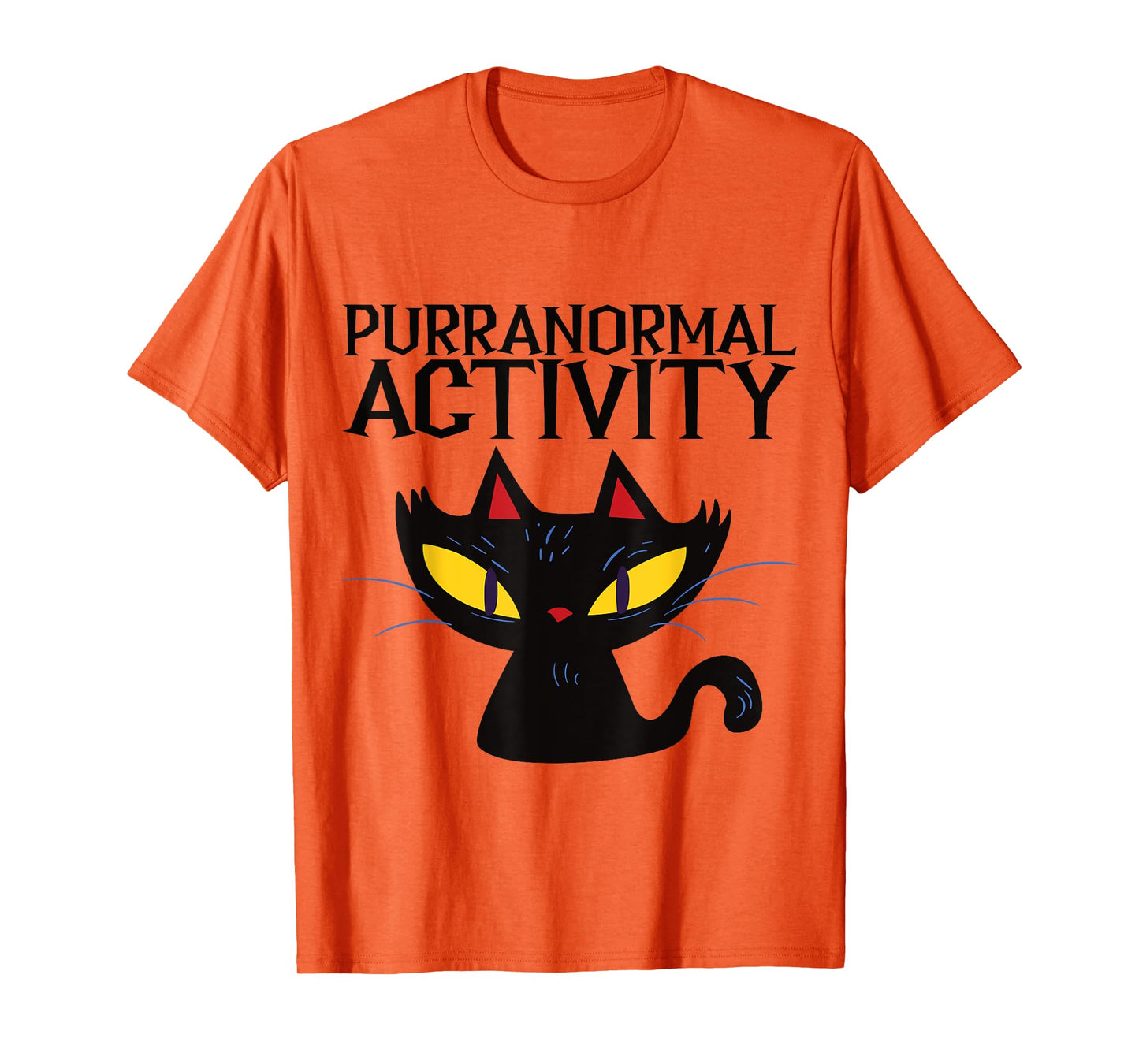 Purranormal Activity Halloween Design T-Shirt